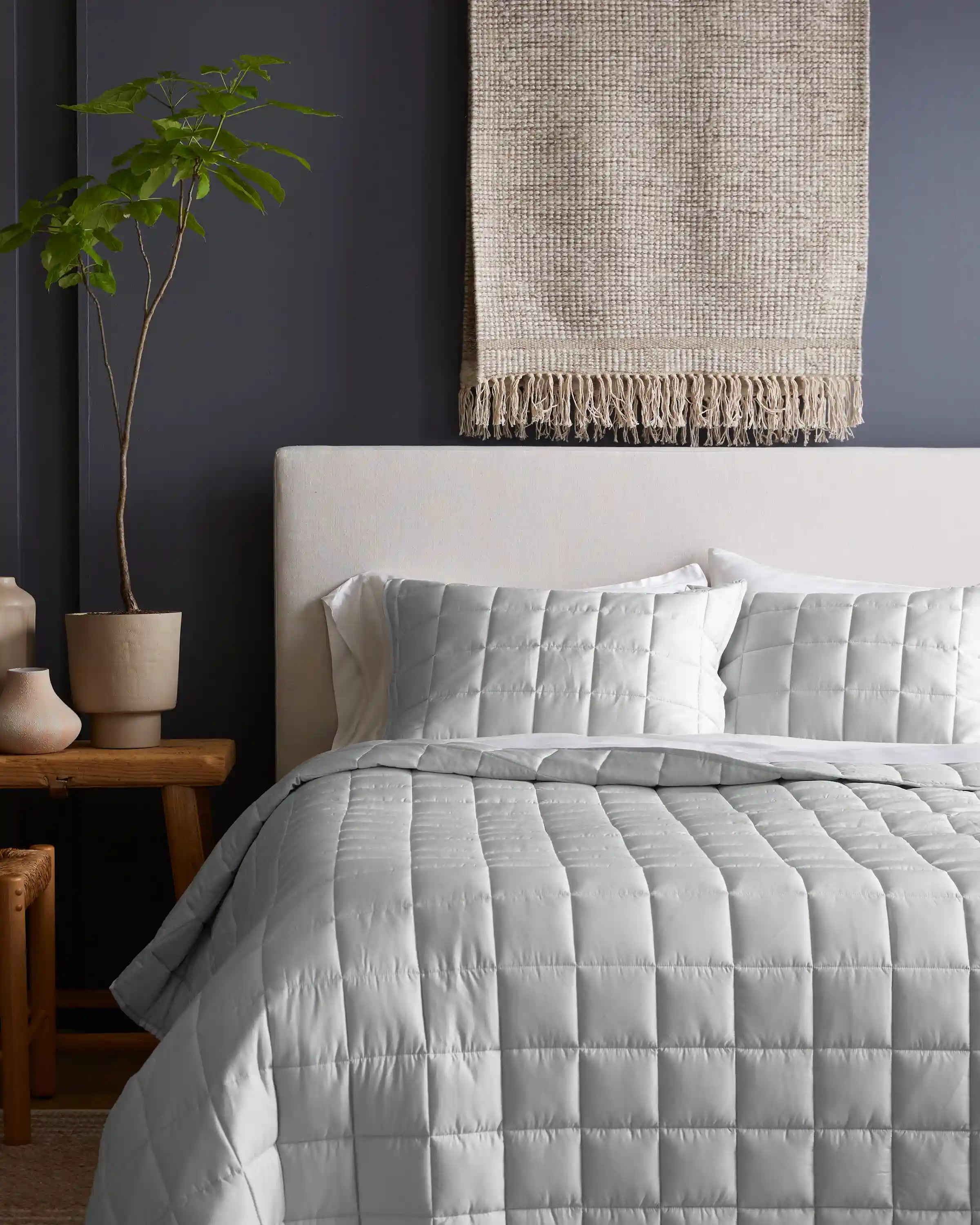 Bamboo Box Quilted Sham Set