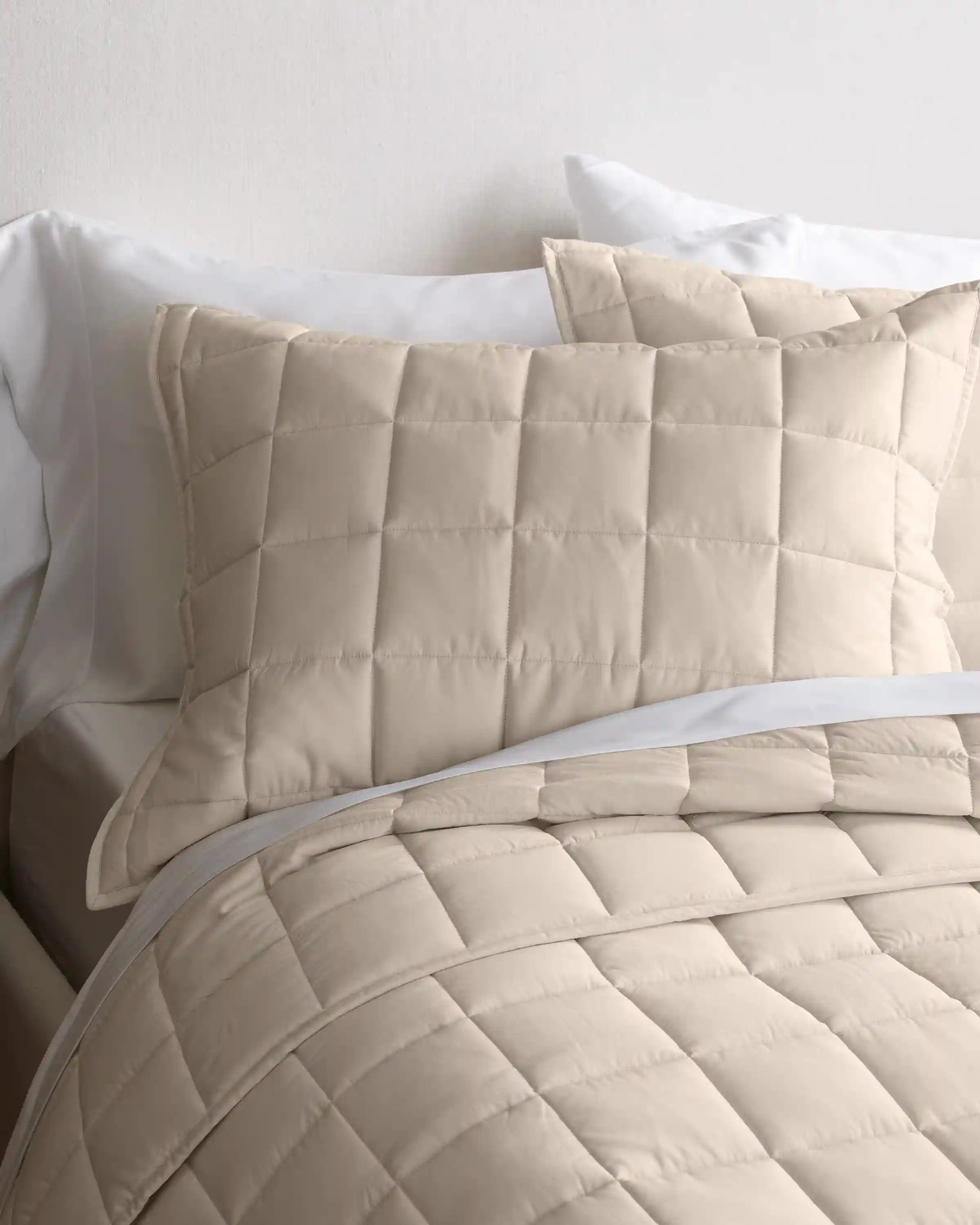 Bamboo Box Quilted Sham Set