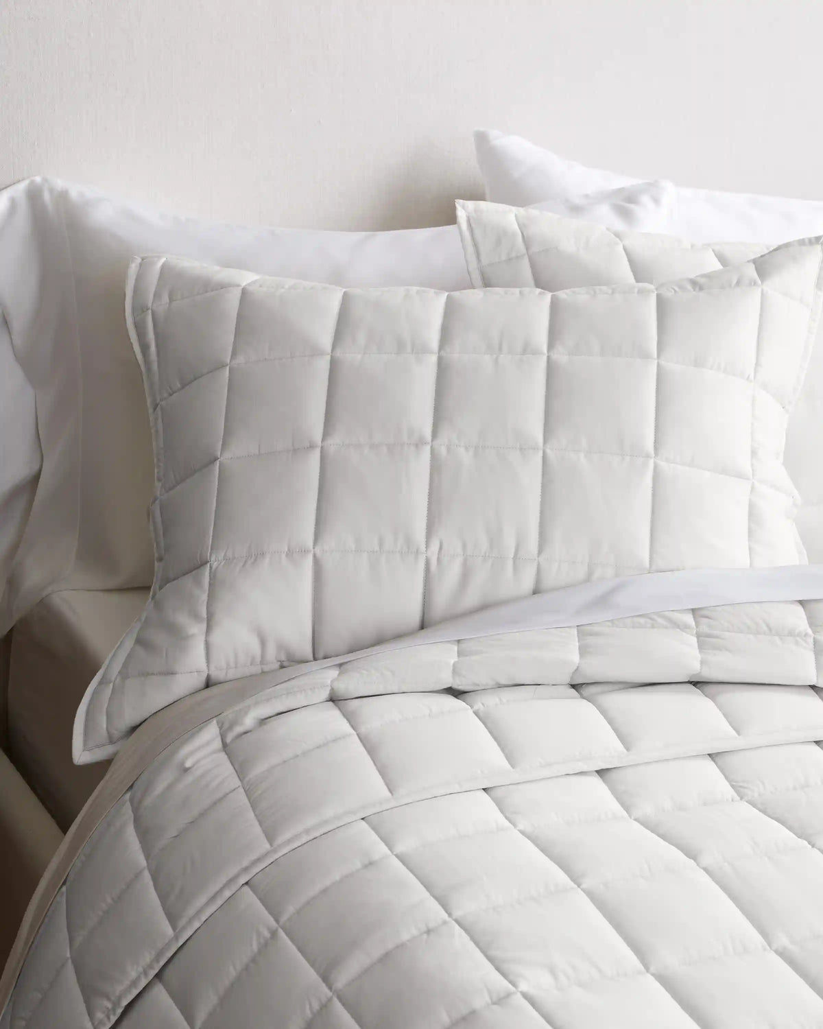 Bamboo Box Quilted Sham Set