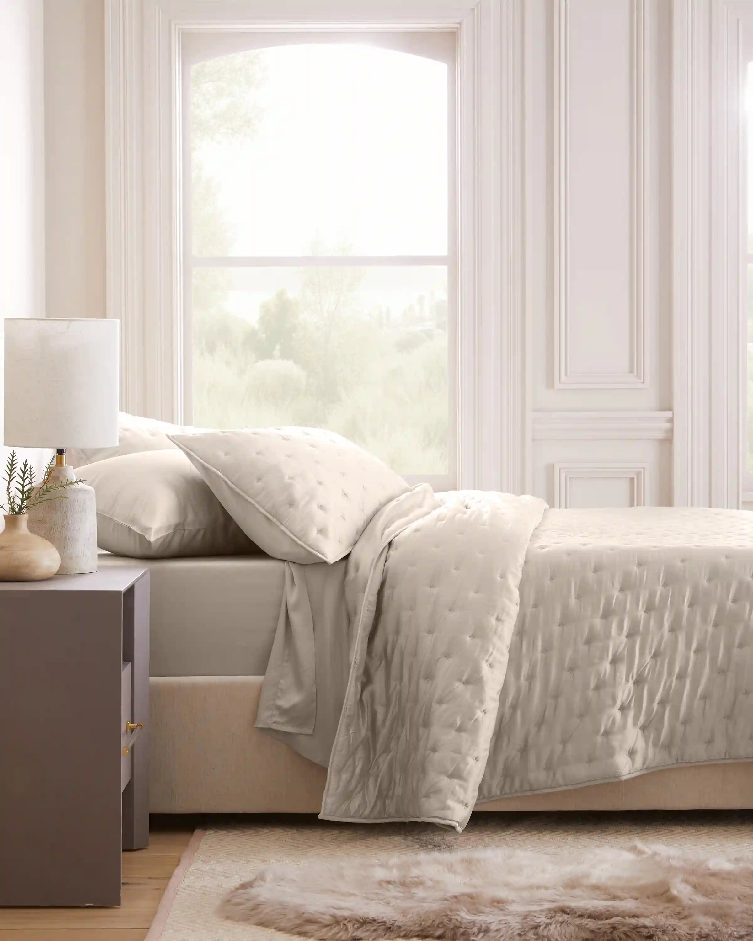 Bamboo Dream Quilted Sham Set