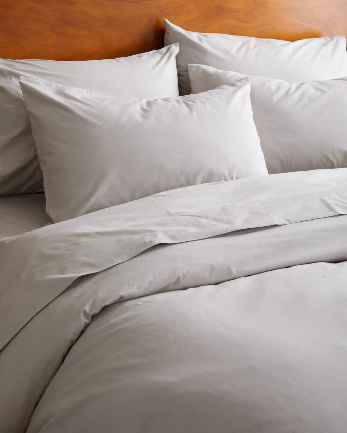 Organic Brushed Cotton Duvet Cover Set