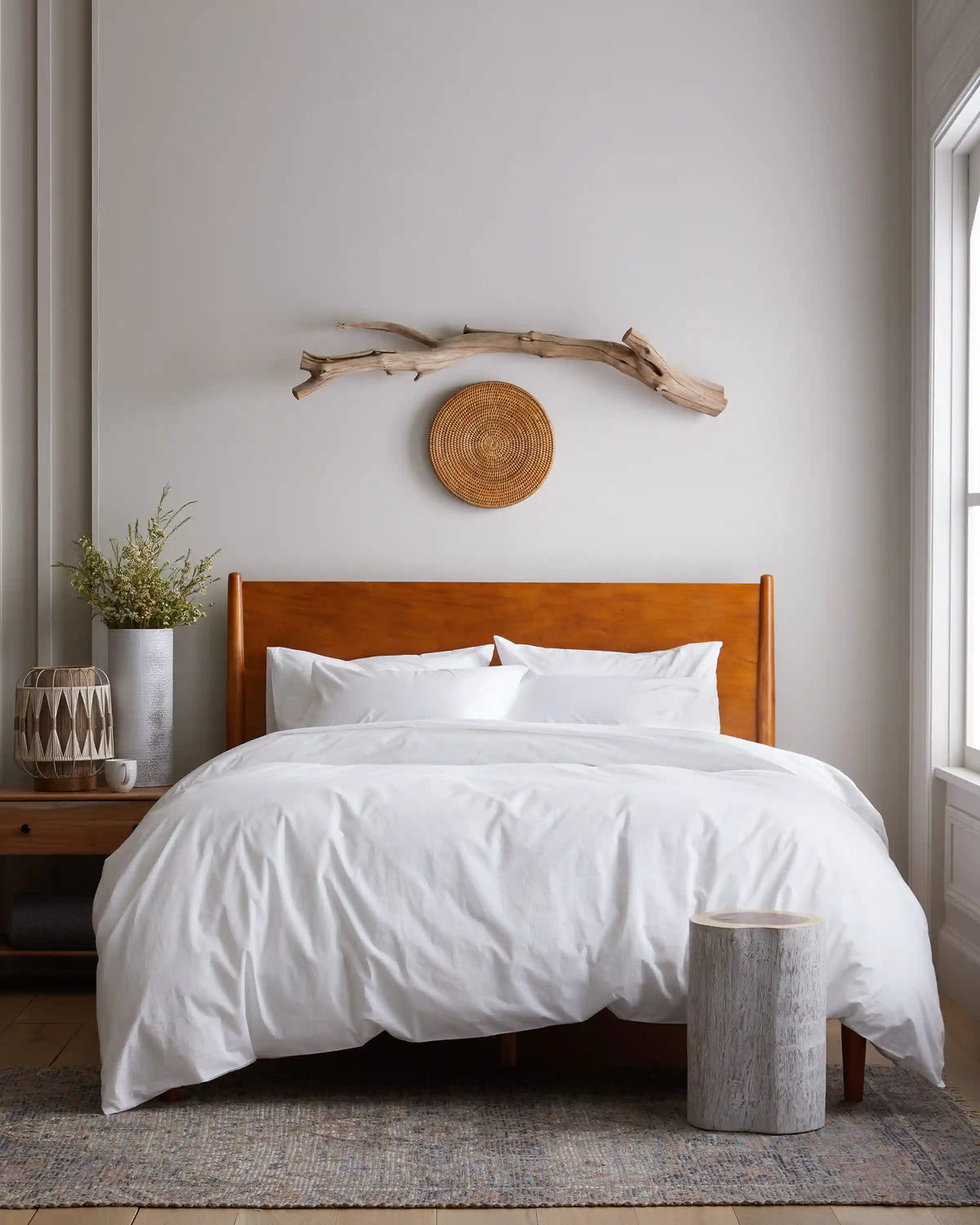Organic Brushed Cotton Duvet Cover Set