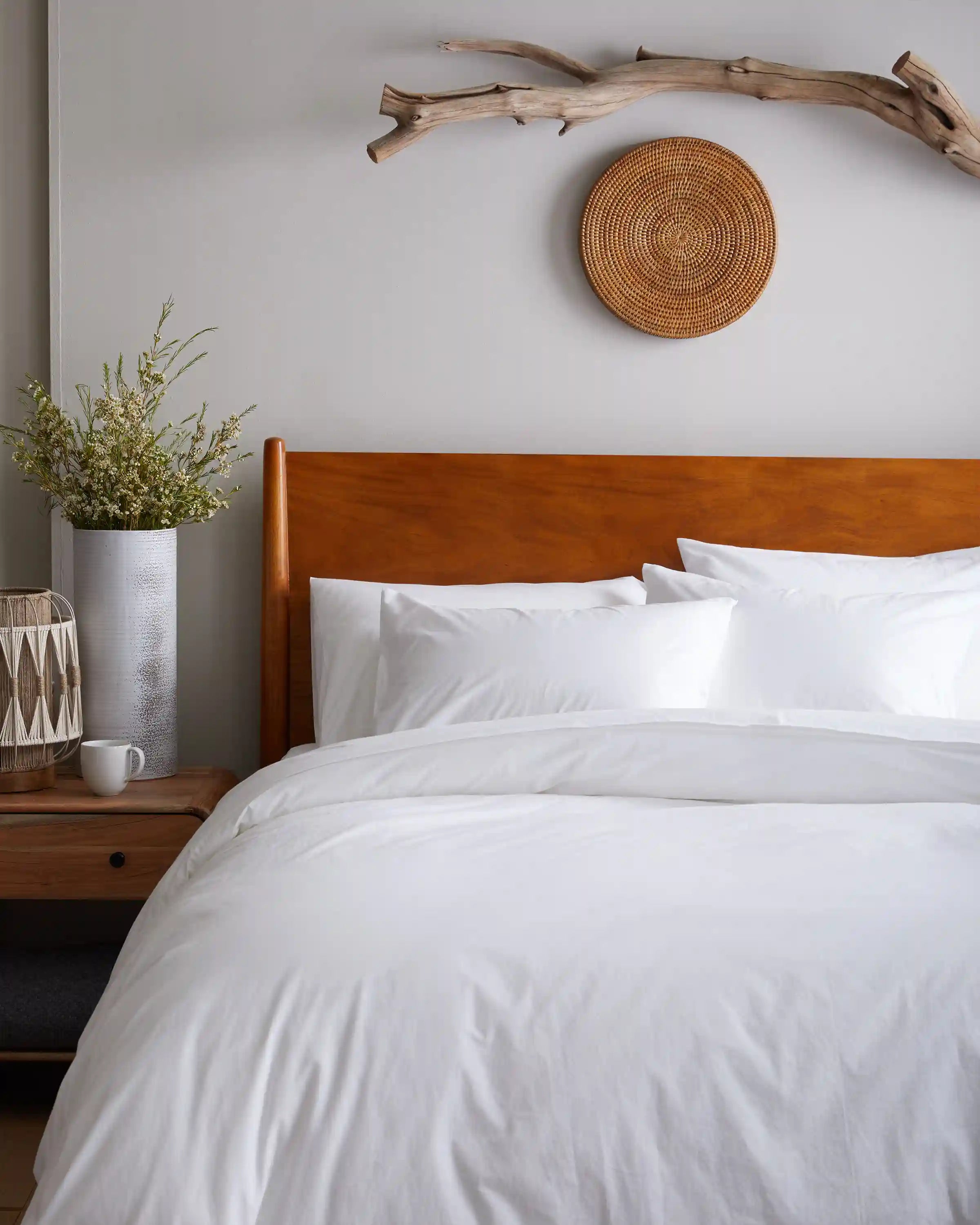 Organic Brushed Cotton Duvet Cover Set