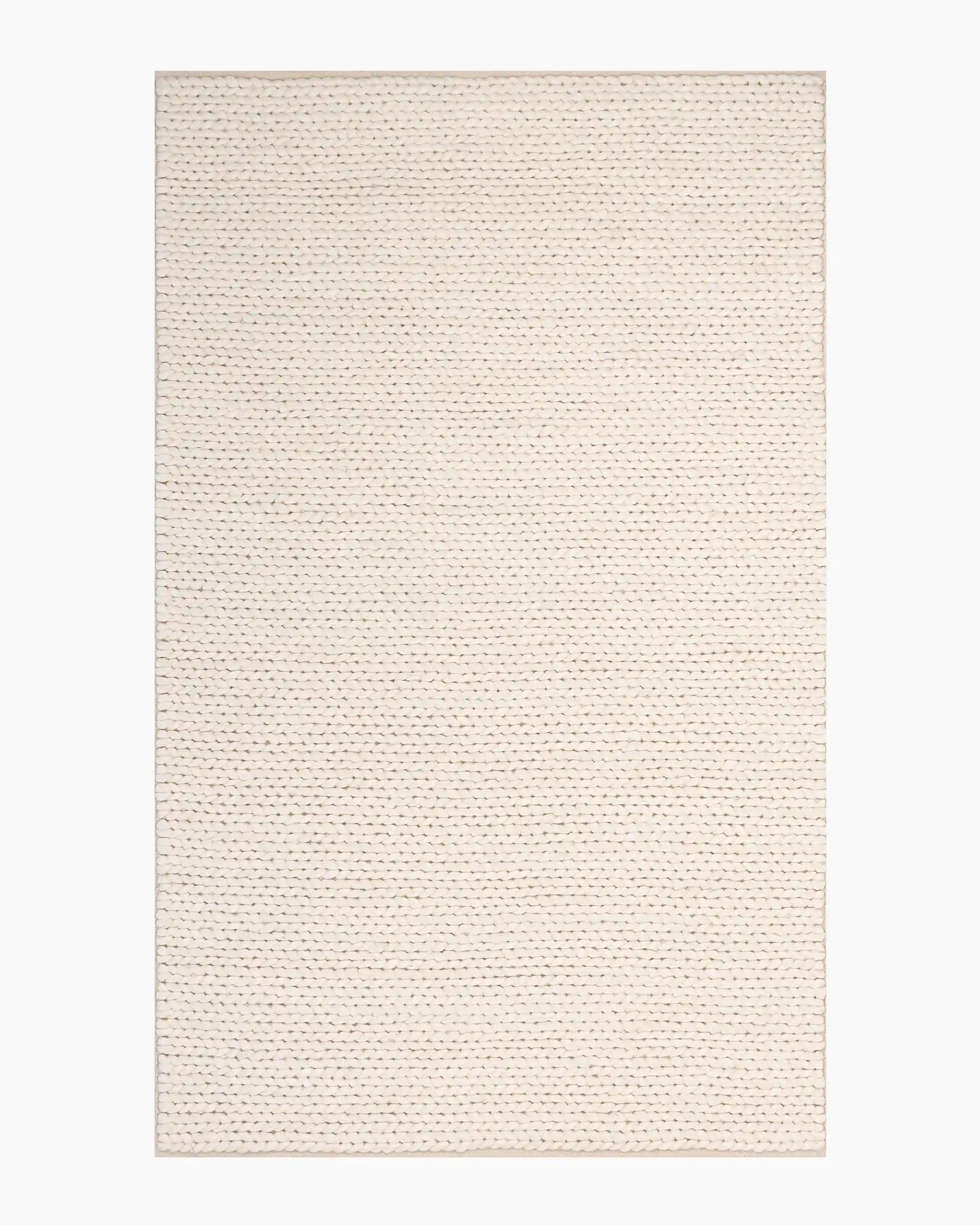 Chunky Hand Braided Wool Rug