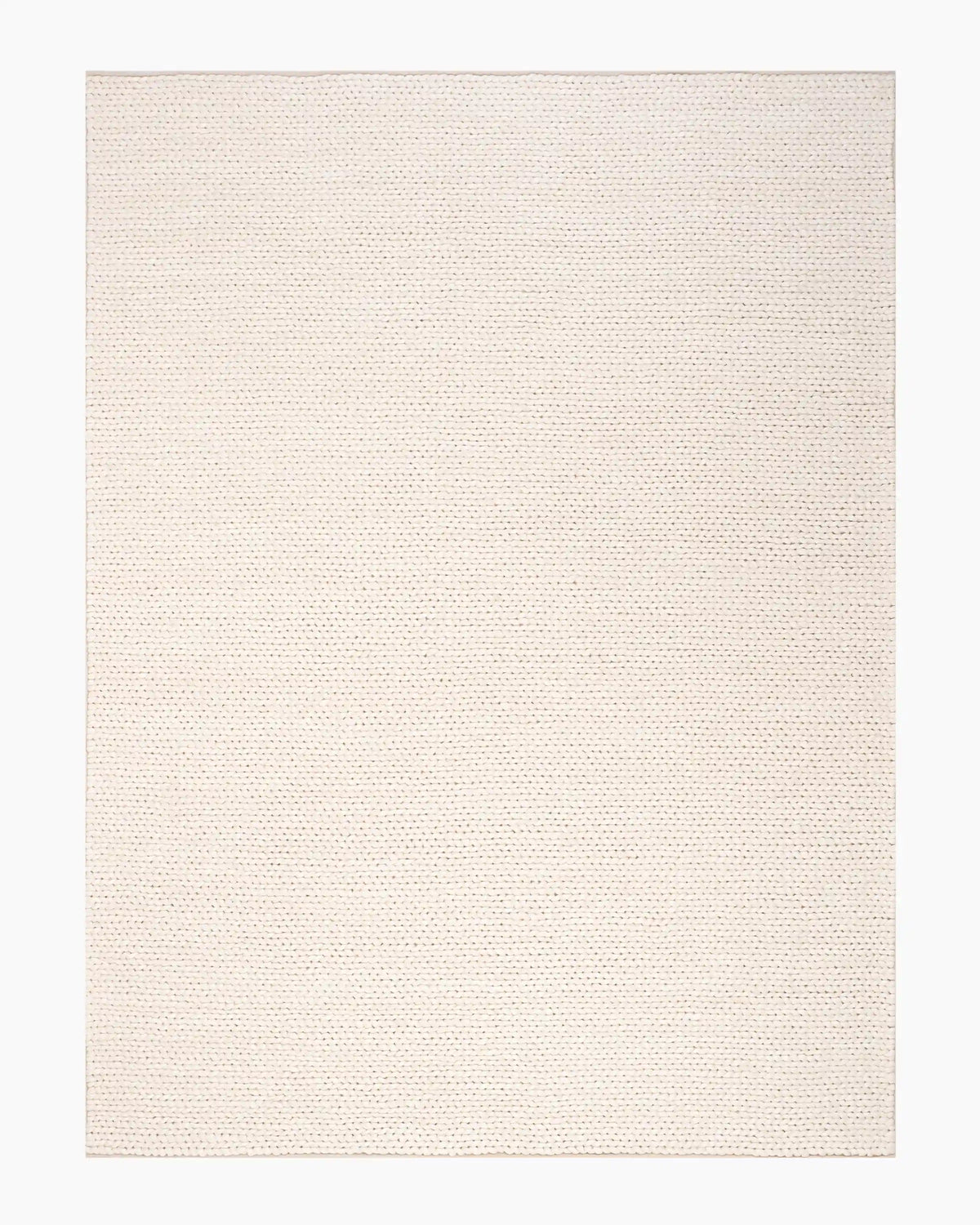 Chunky Hand Braided Wool Rug