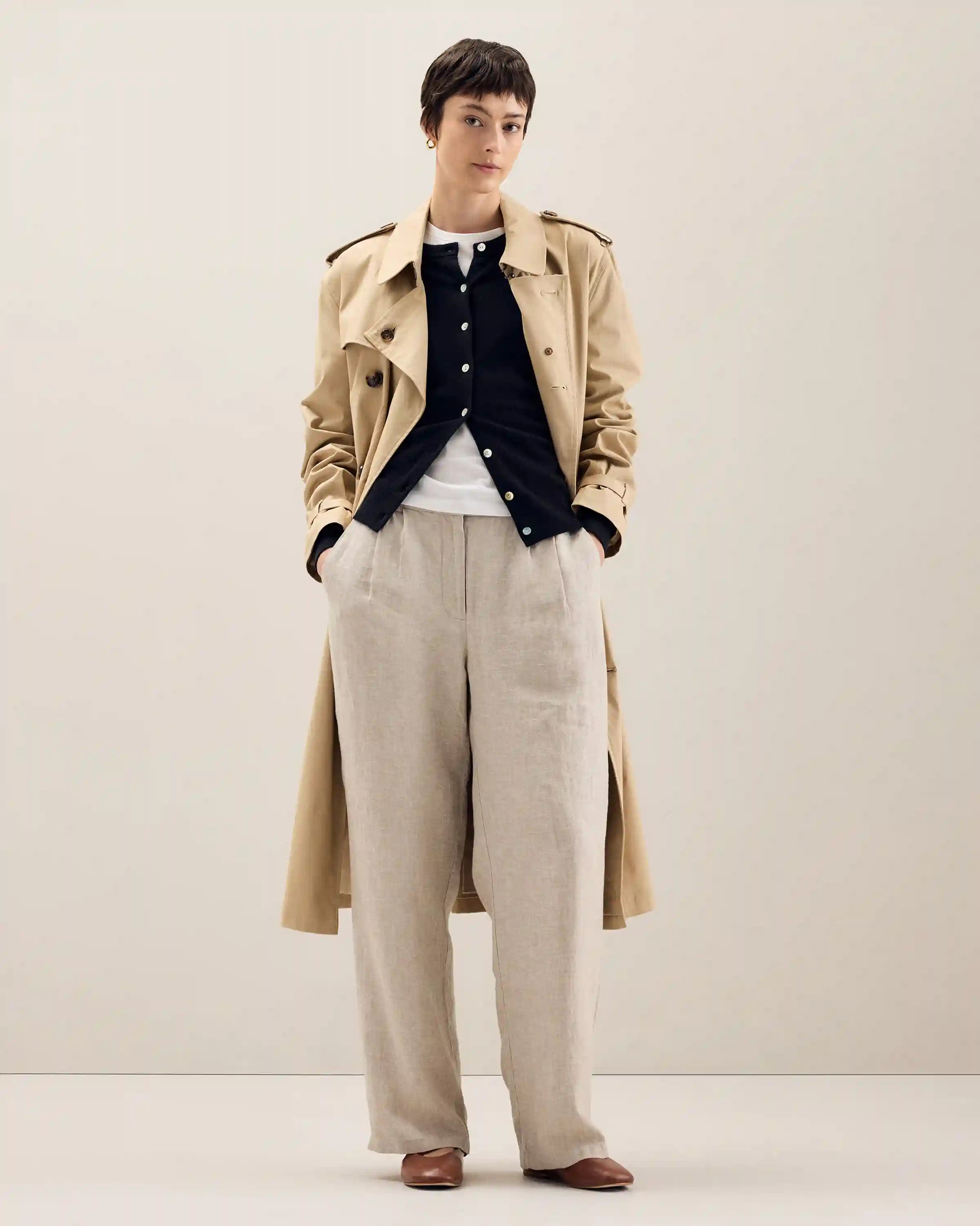 100% European Linen Pants