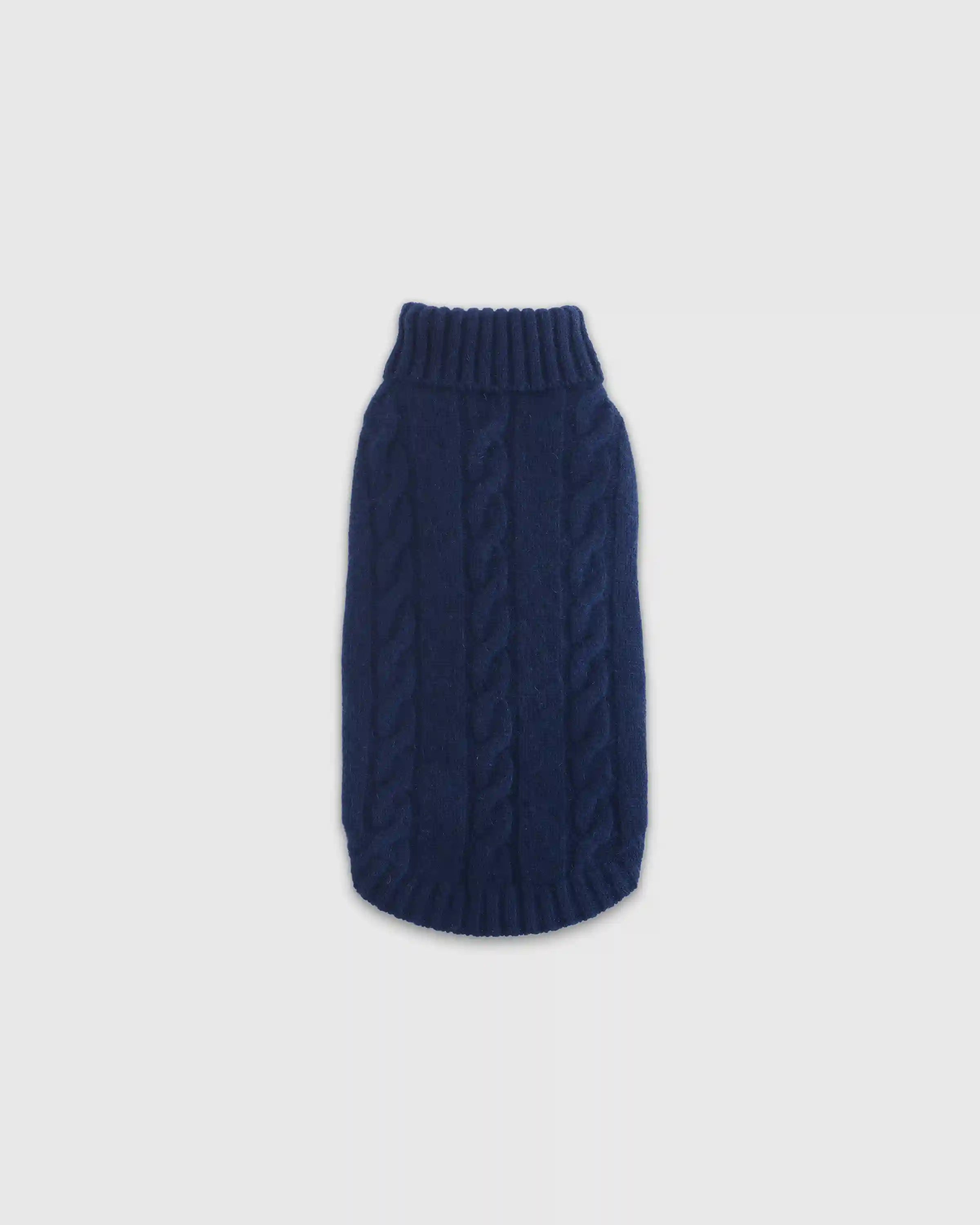 Mongolian Cashmere Cable Knit Dog Sweater