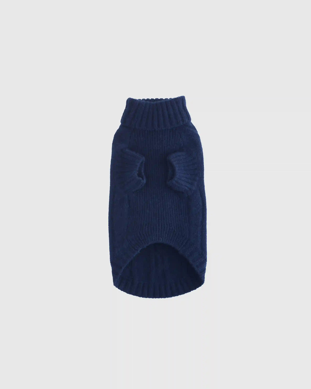 Mongolian Cashmere Cable Knit Dog Sweater