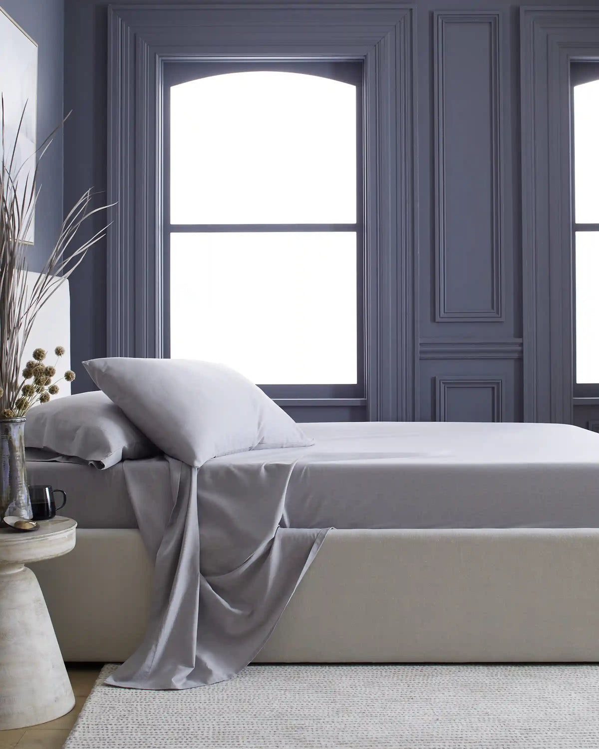 Mongolian Cashmere Cotton Pillowcase Set