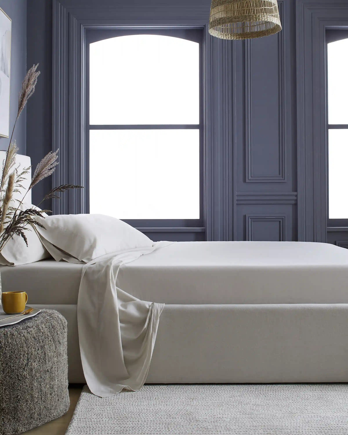Mongolian Cashmere Cotton Pillowcase Set