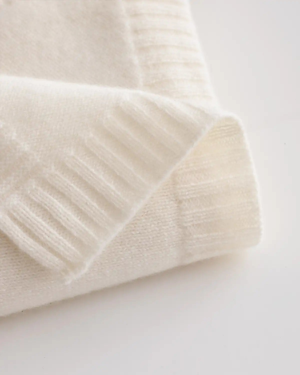 Mongolian Cashmere Luxe Knit Baby Blanket
