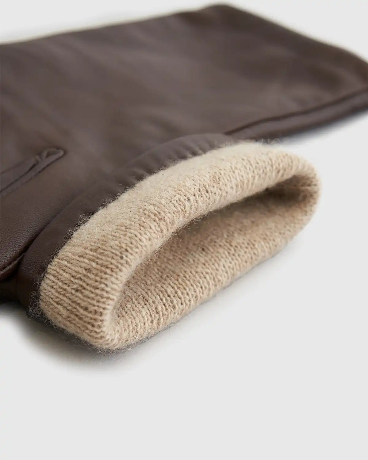 Cashmere Lined Leather Gloves