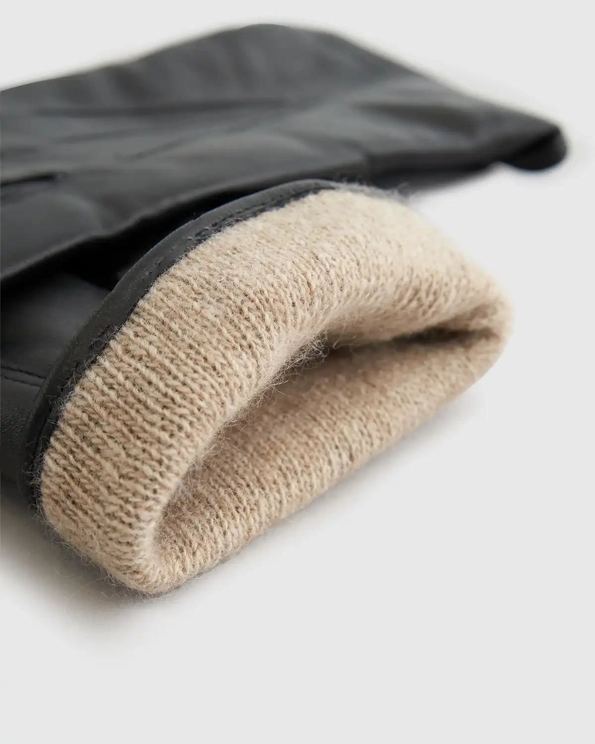 Cashmere Lined Leather Gloves