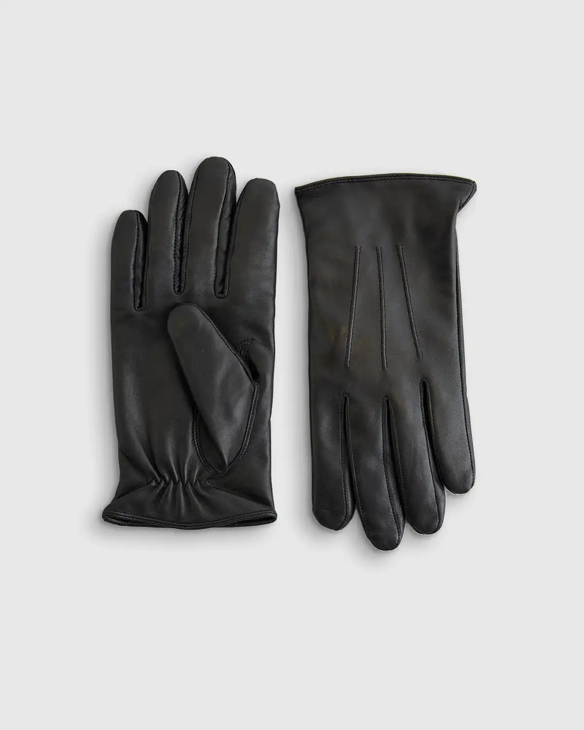 Cashmere Lined Leather Gloves