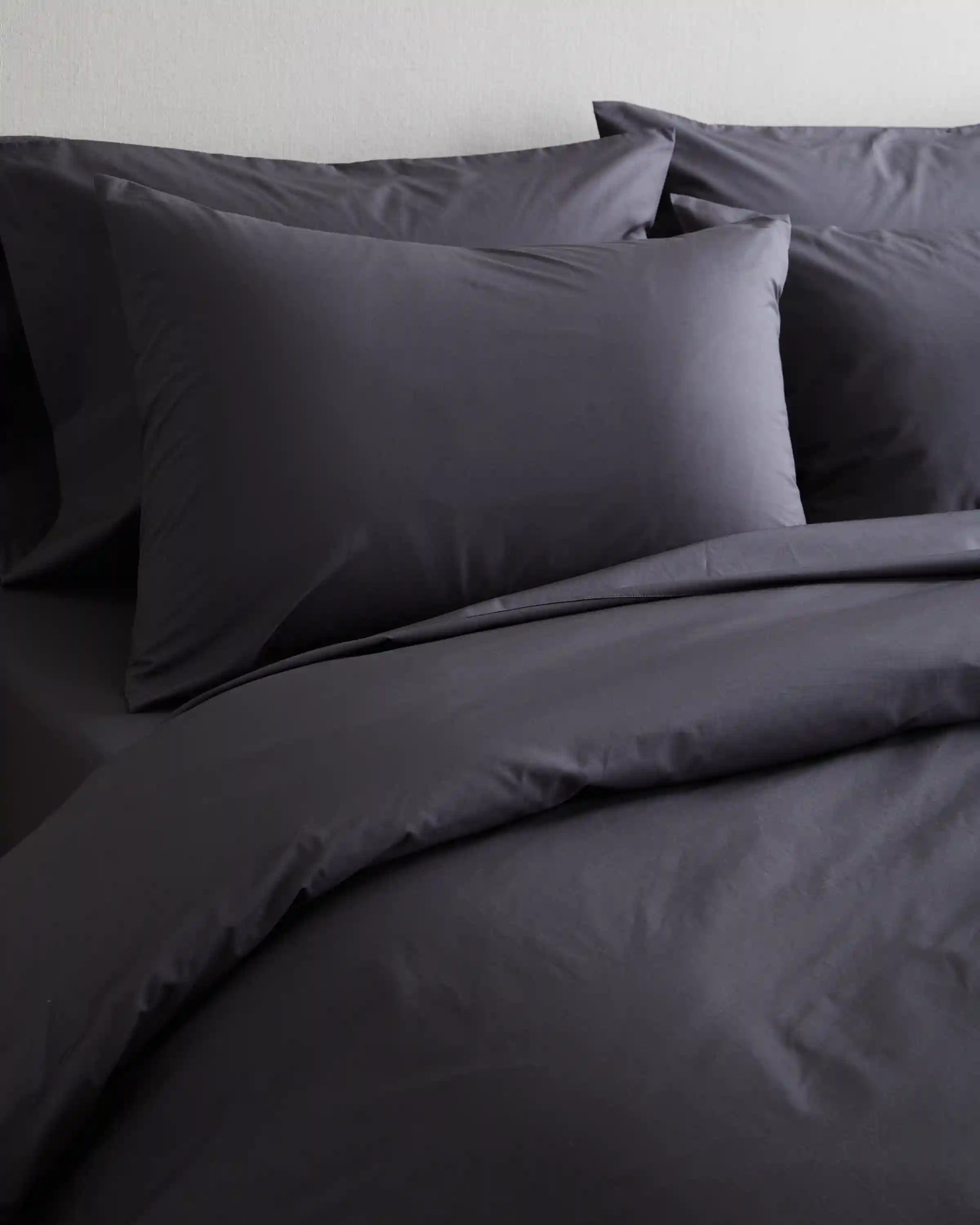 Organic Crisp Percale Duvet Cover Set