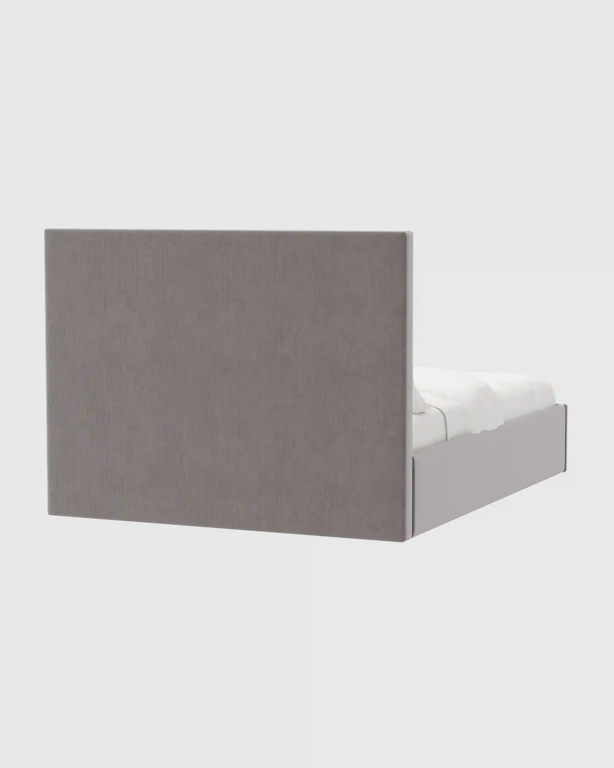 Square Bed in Performance Velvet