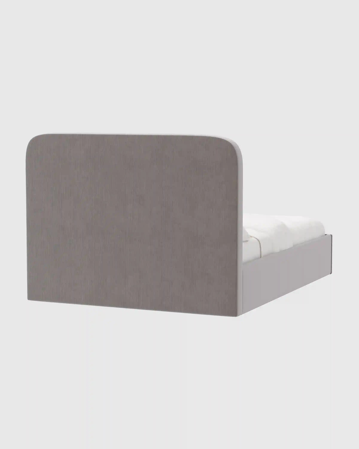 Curved Bed in Performance Velvet