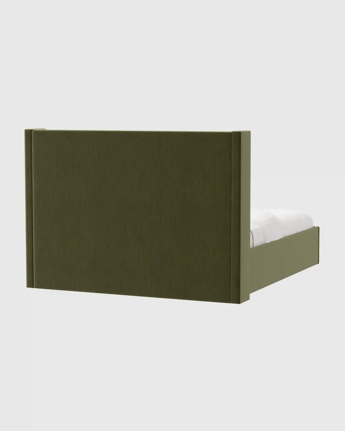 Wingback Bed in Performance Velvet