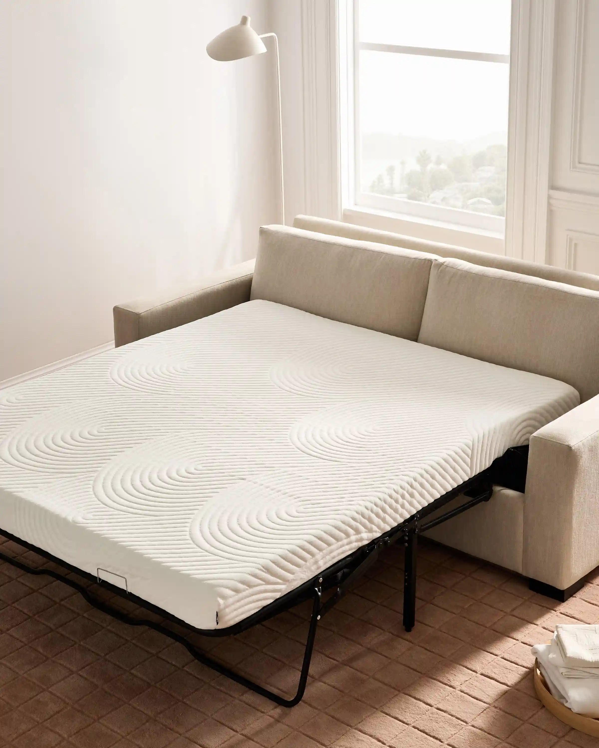 Stillman Sleeper Sofa in Performance Basketweave