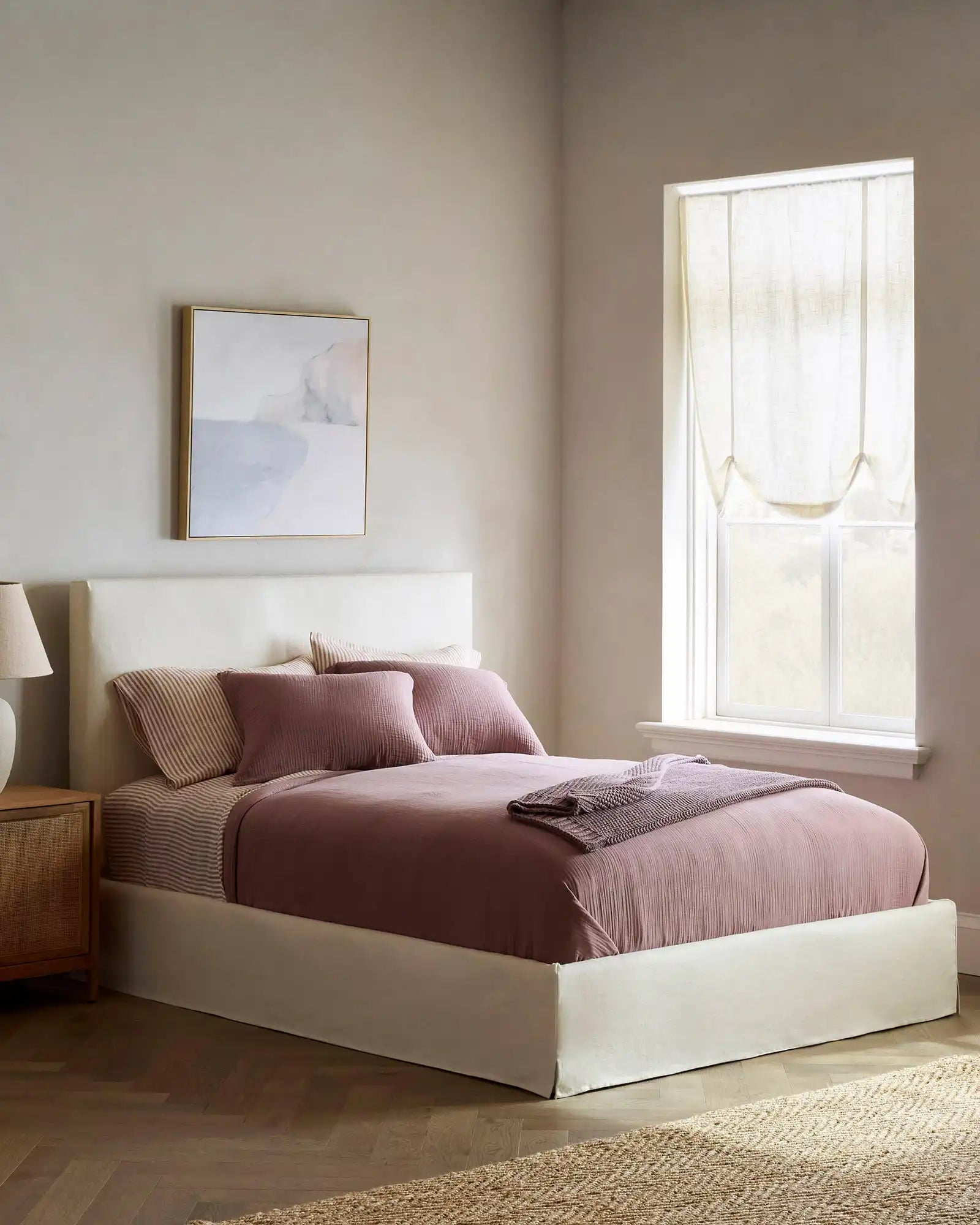 Slipcover Bed in 100% Linen