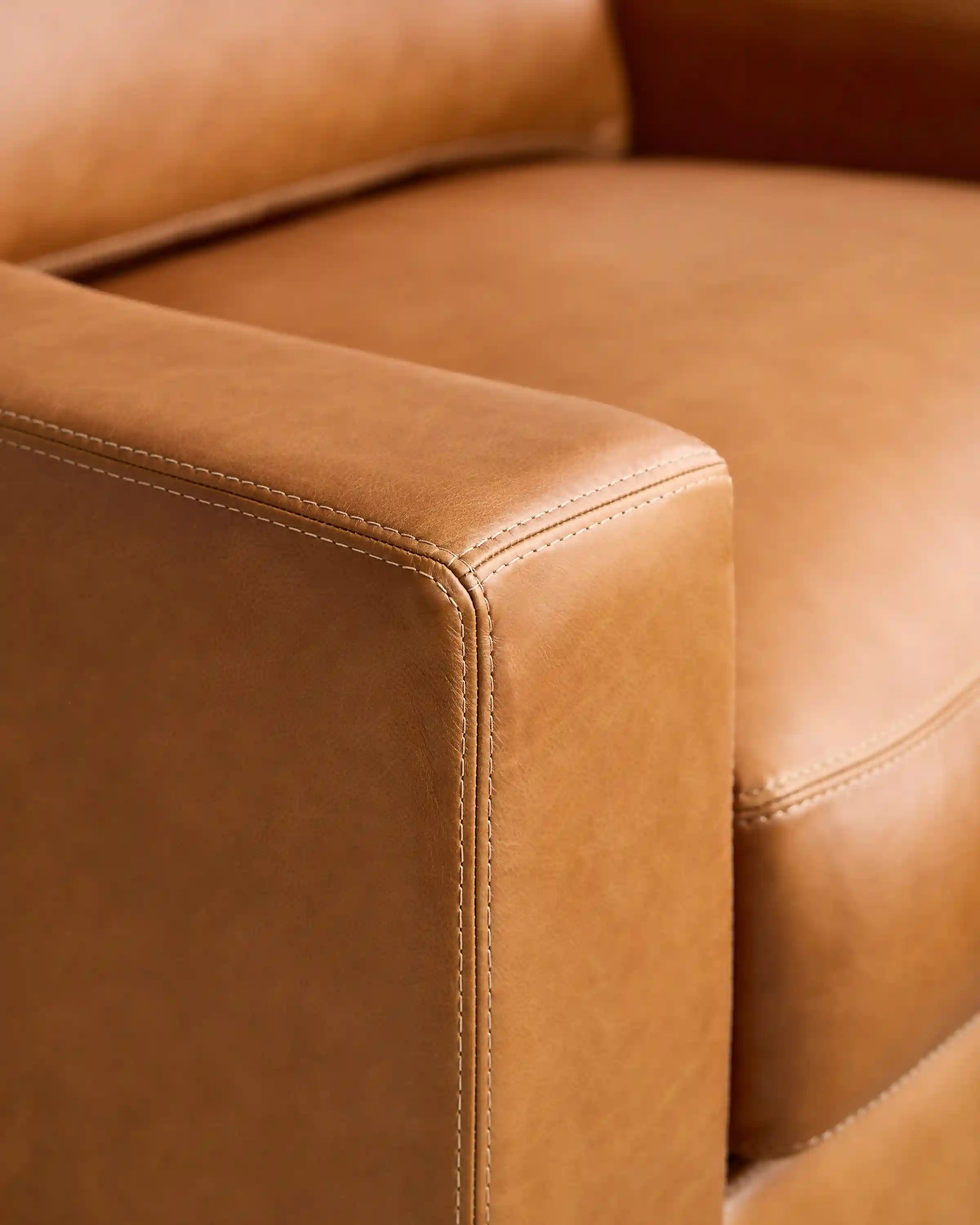 Stillman Accent Chair in Leather