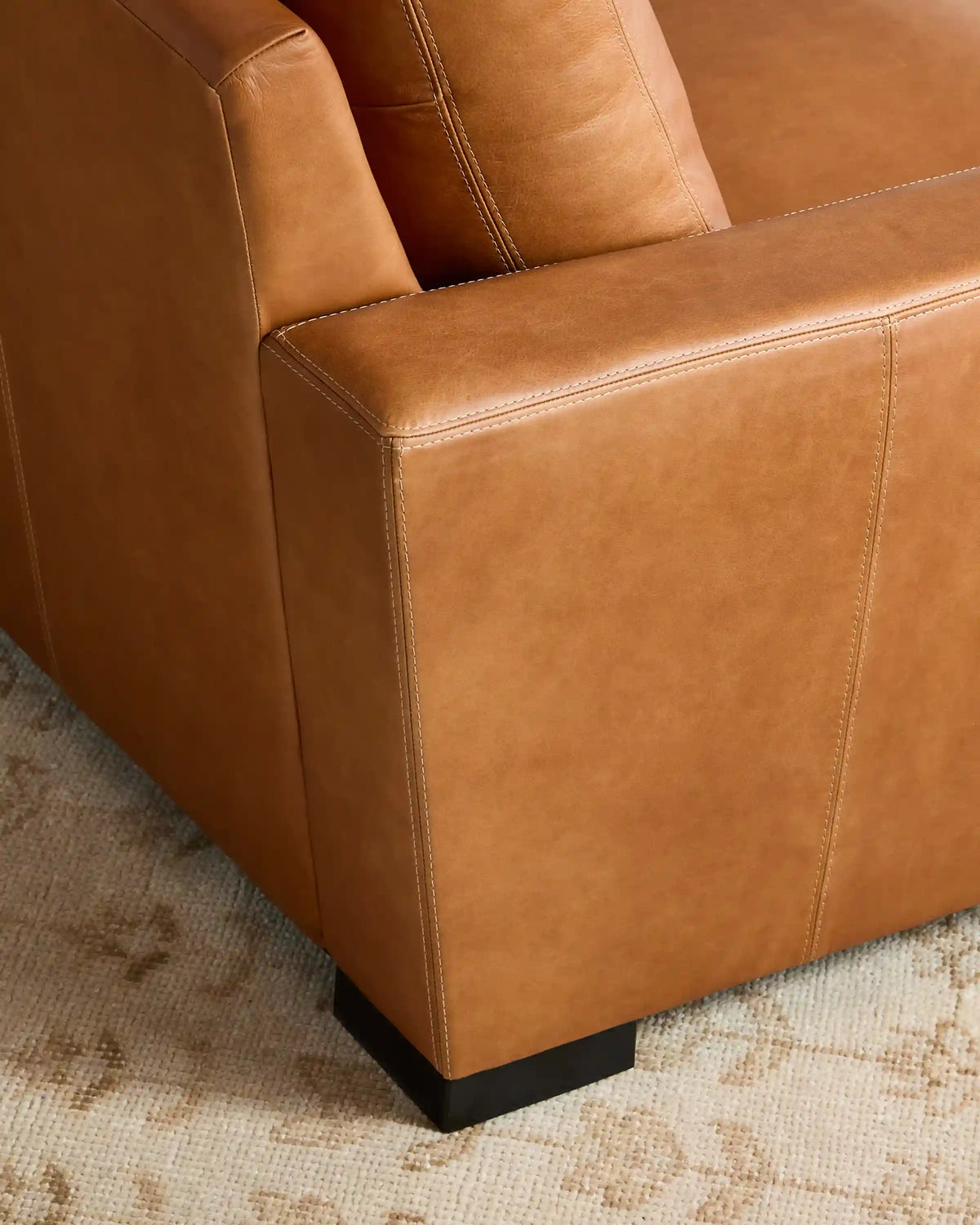 Stillman Accent Chair in Leather
