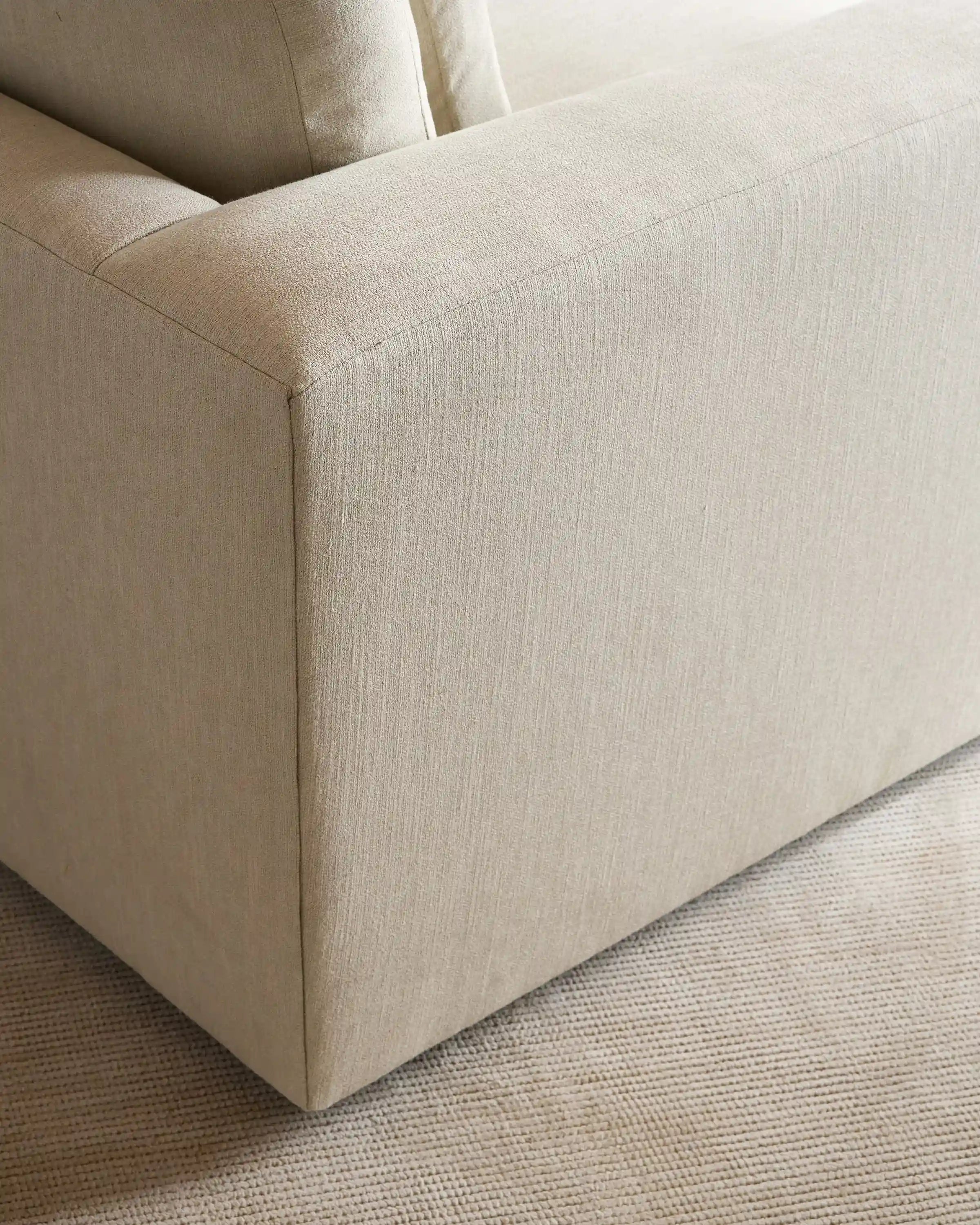 Ashford Deep Seat Chair and a Half in Performance Velvet