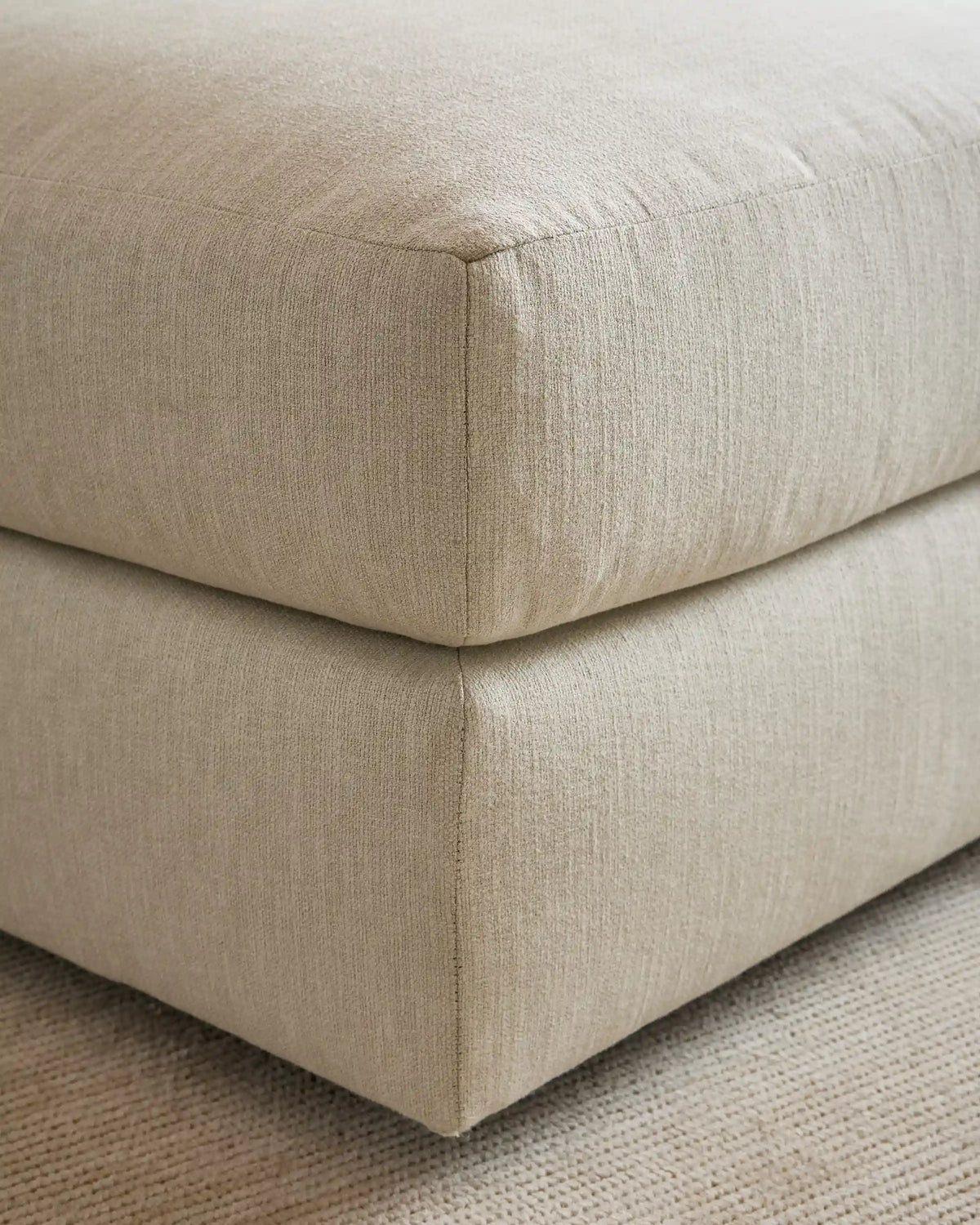 Ashford Deep Seat Ottoman in Performance Velvet