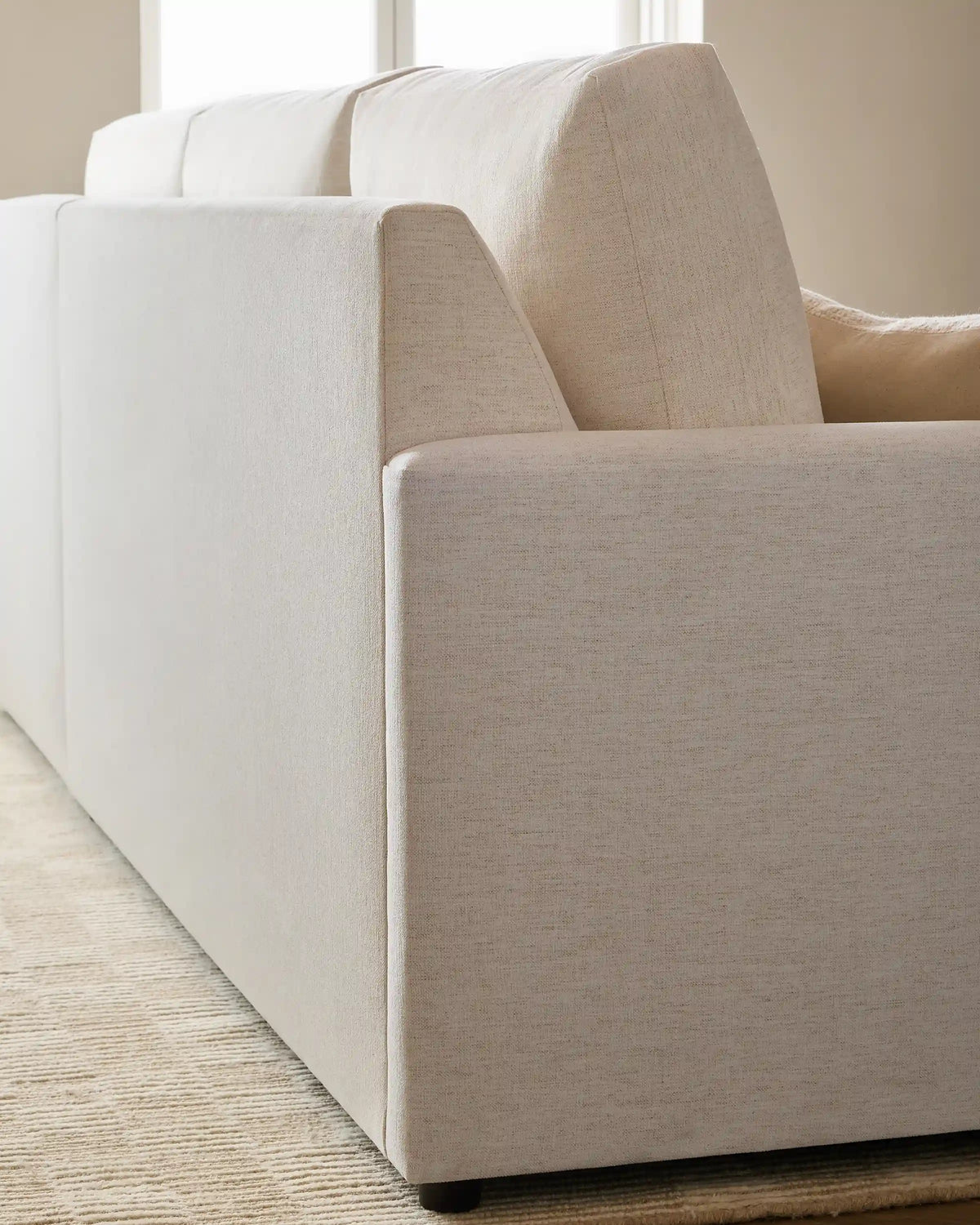 Brennan Chaise Sectional in Performance Velvet