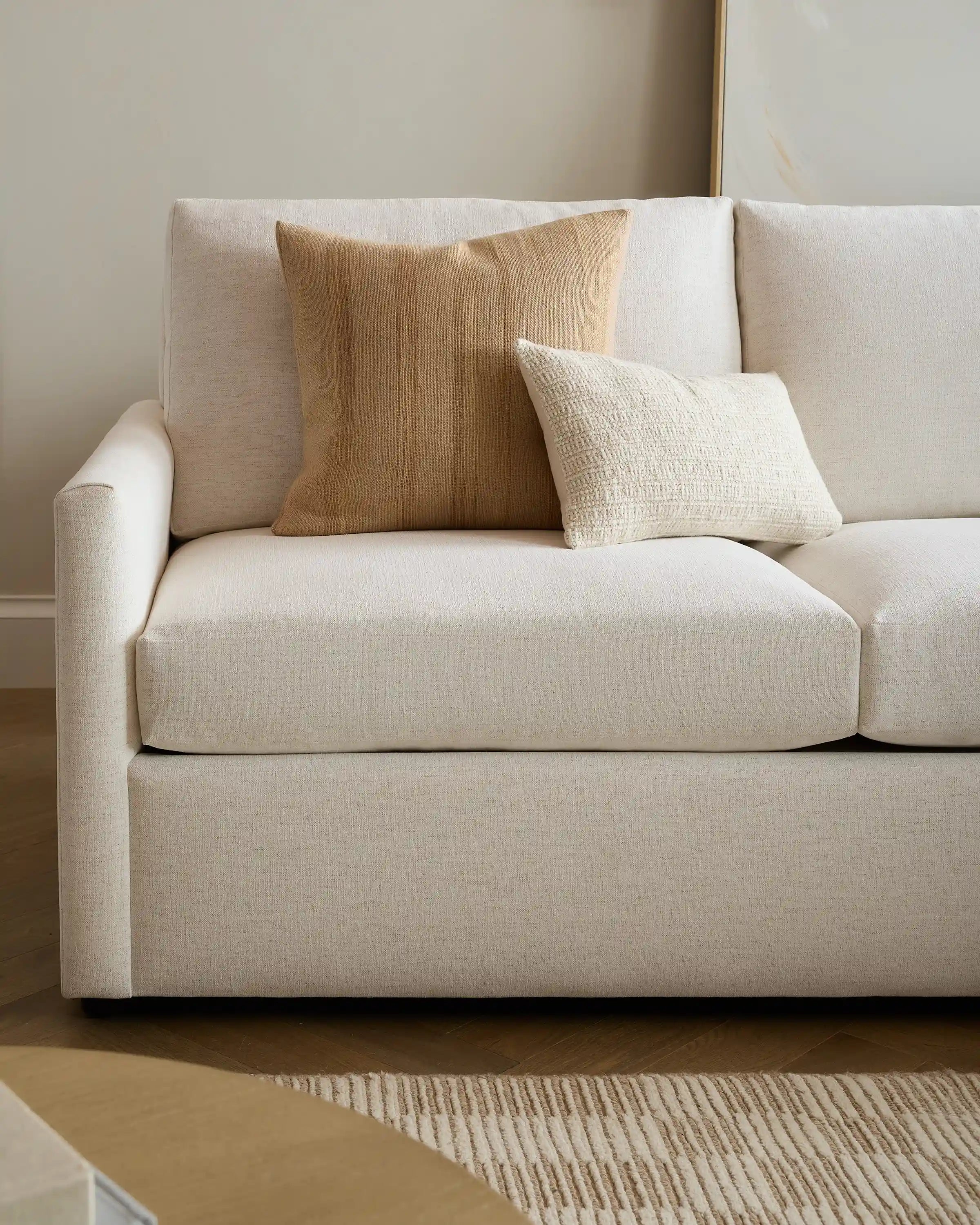Brennan L Sectional in Performance Velvet