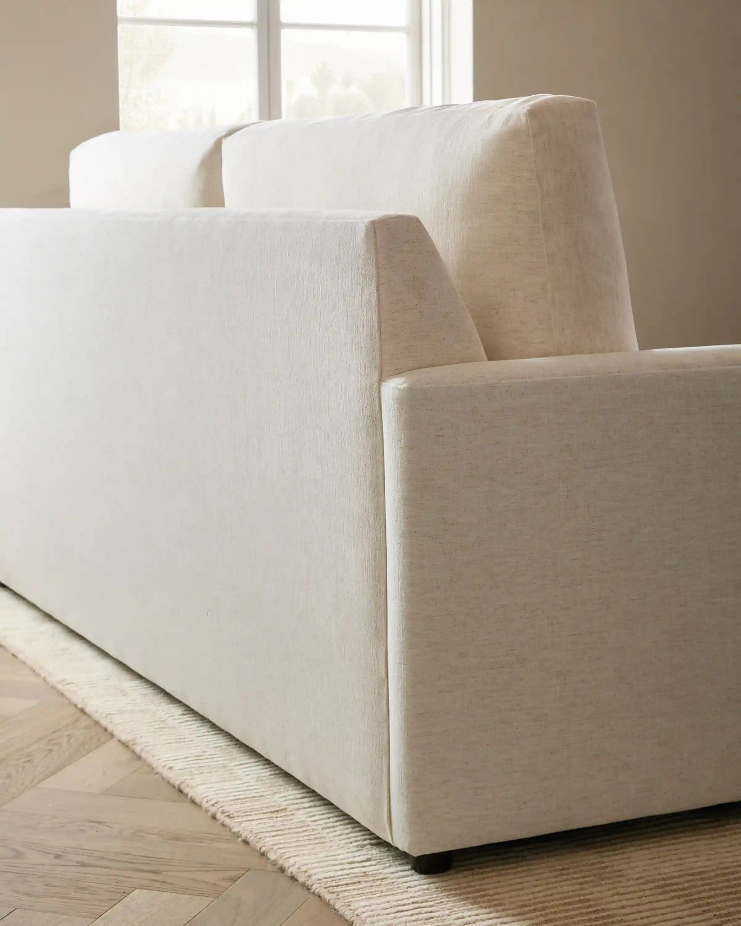 Brennan Sleeper Sofa in Performance Basketweave