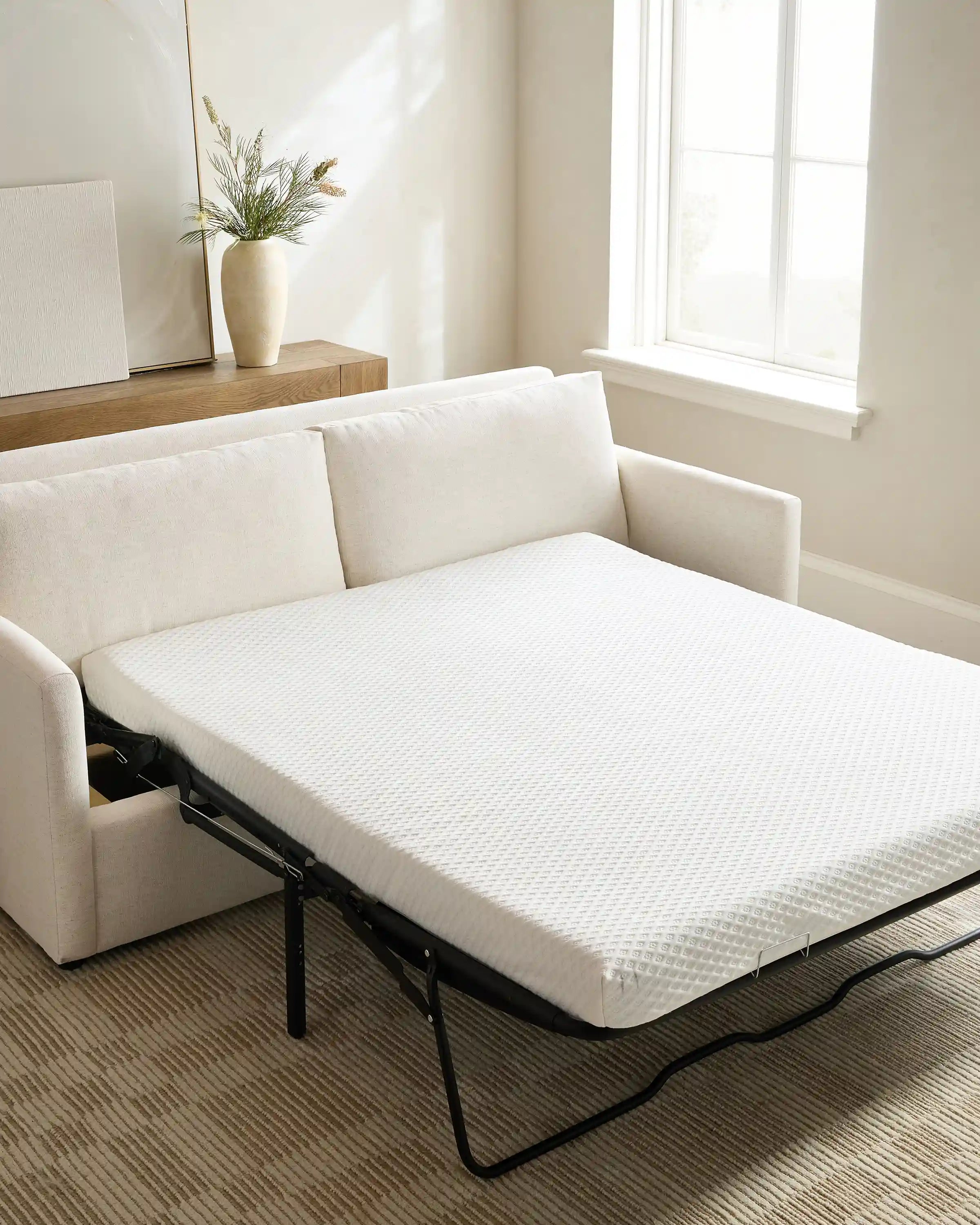 Brennan Sleeper Sofa in Performance Basketweave