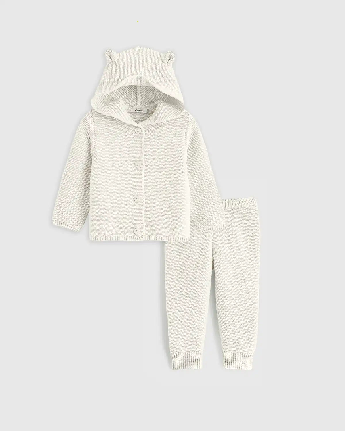 100% Organic Cotton Sweater Set