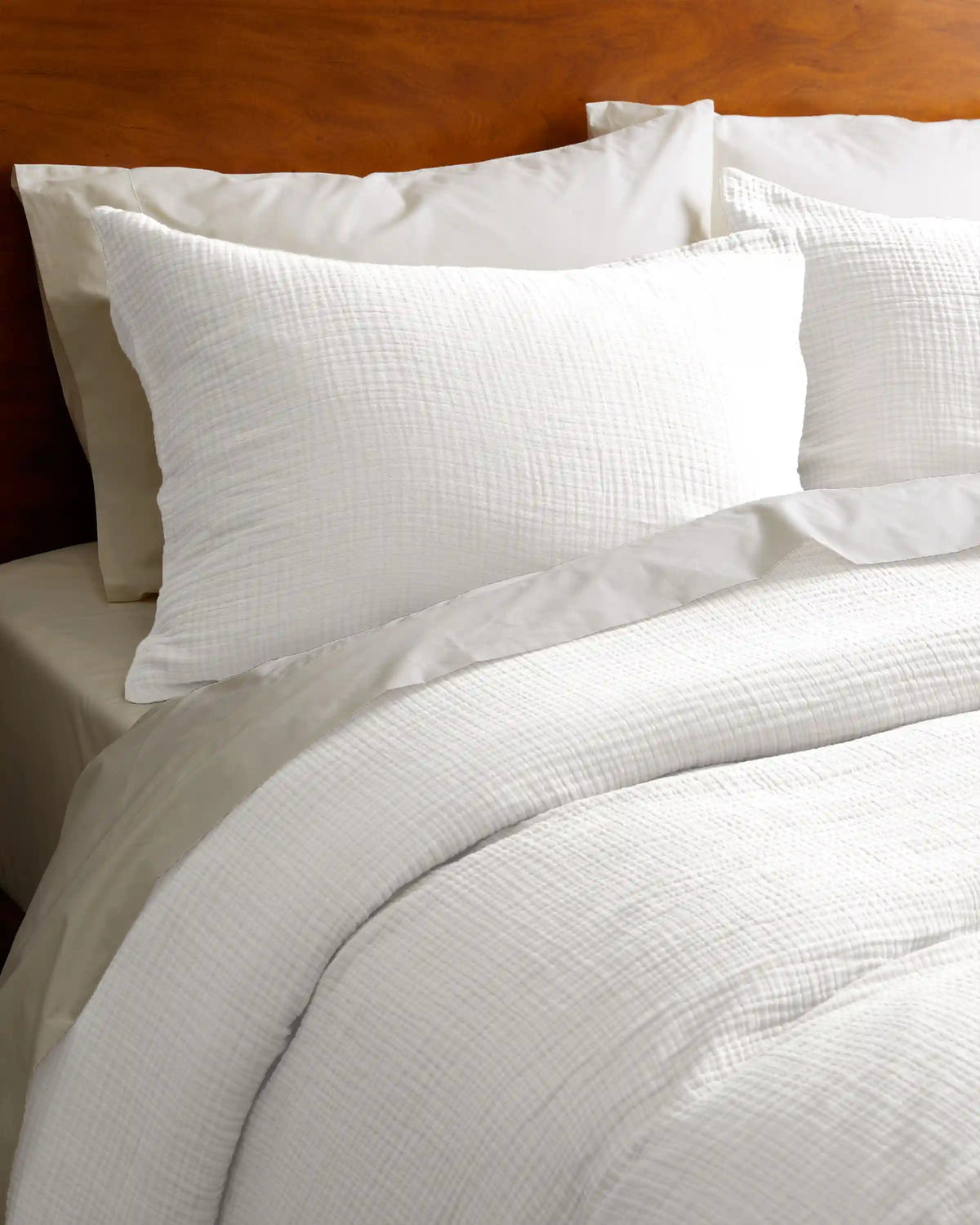 Organic Cotton Gauze Sham Set