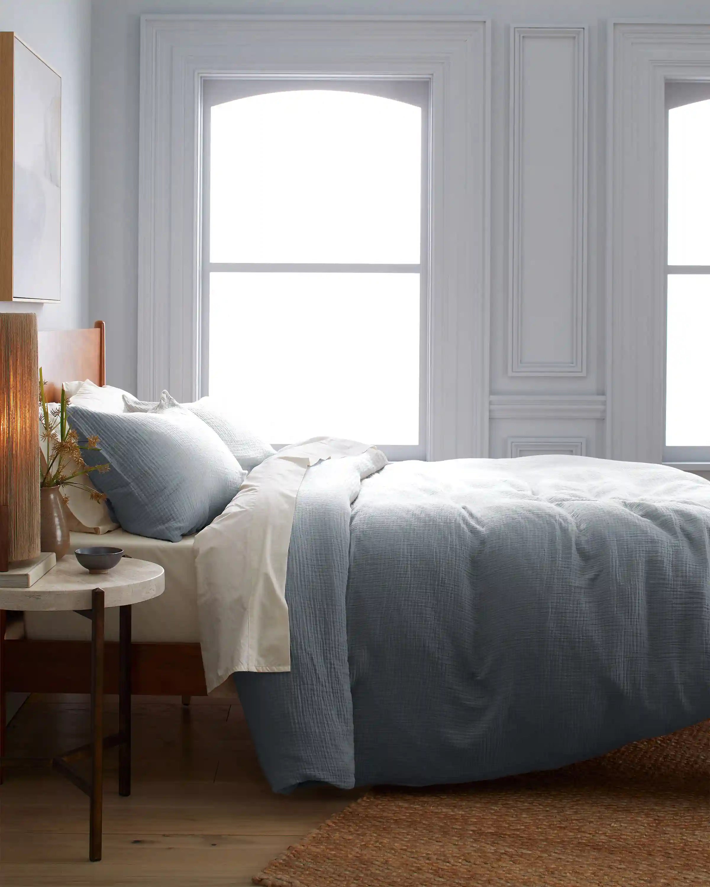 Organic Cotton Gauze Duvet Cover Set