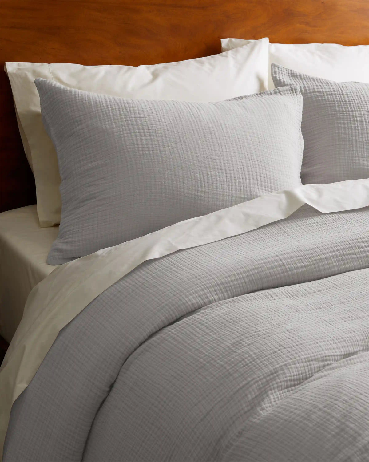 Organic Cotton Gauze Sham Set