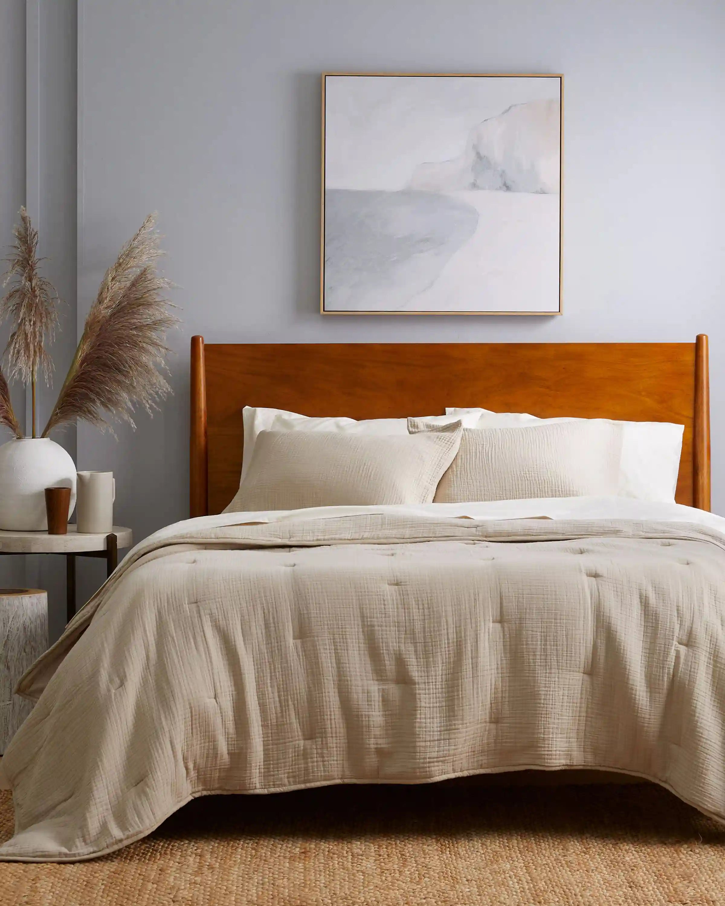Organic Cotton Gauze Dream Quilt Set