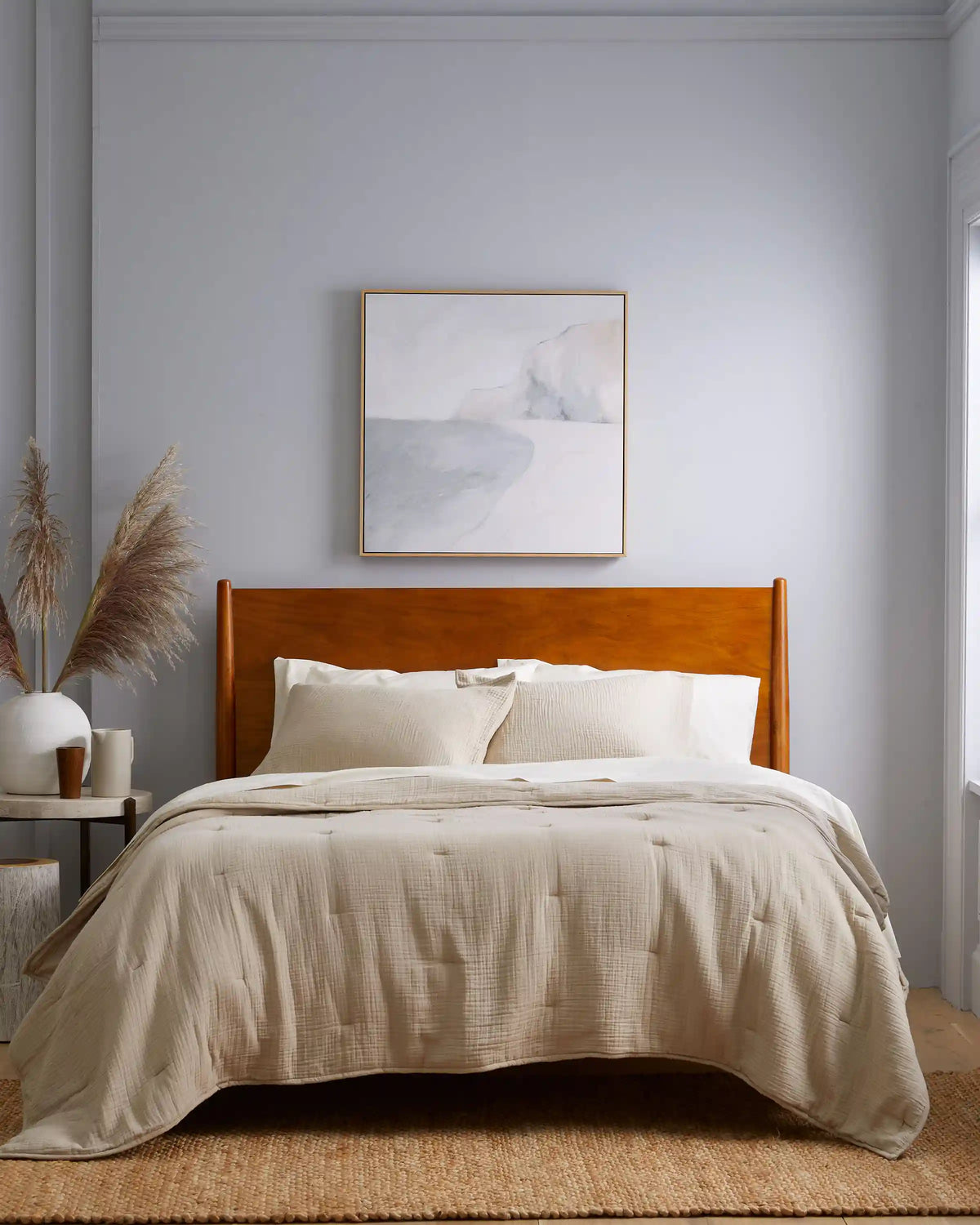 Organic Cotton Gauze Dream Quilt Set