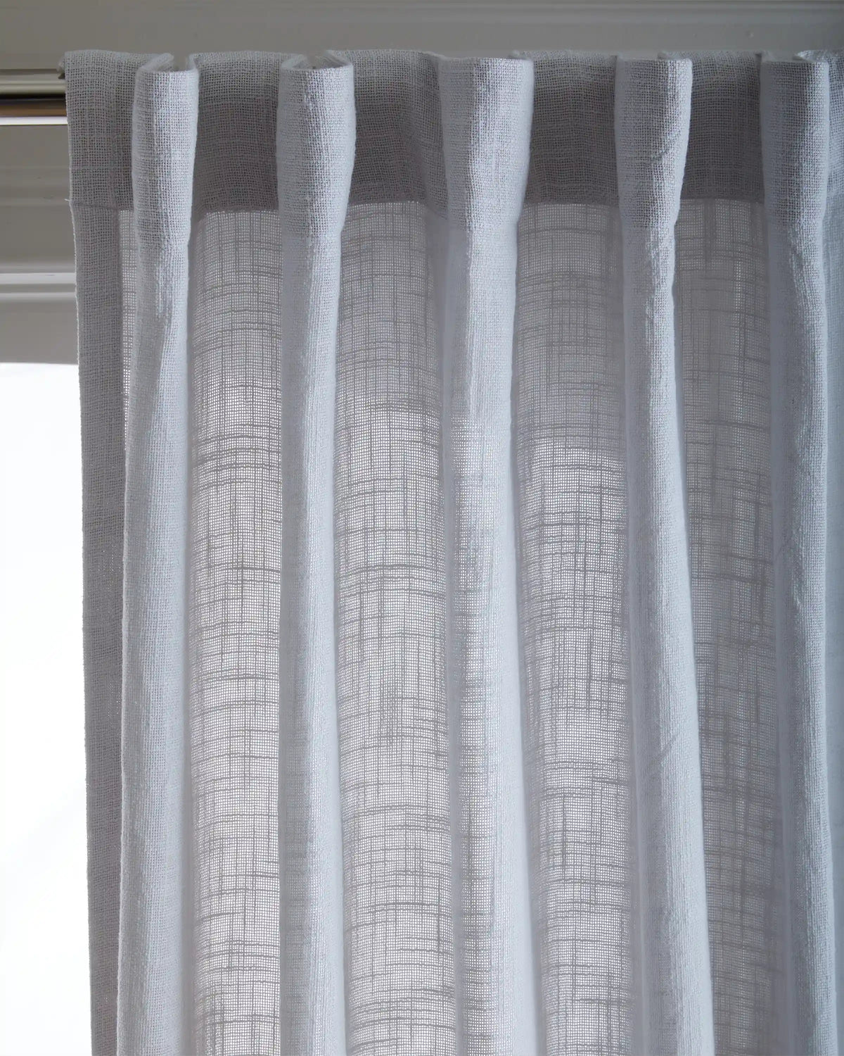 Cotton Sheer Curtain Set (Set of 2)