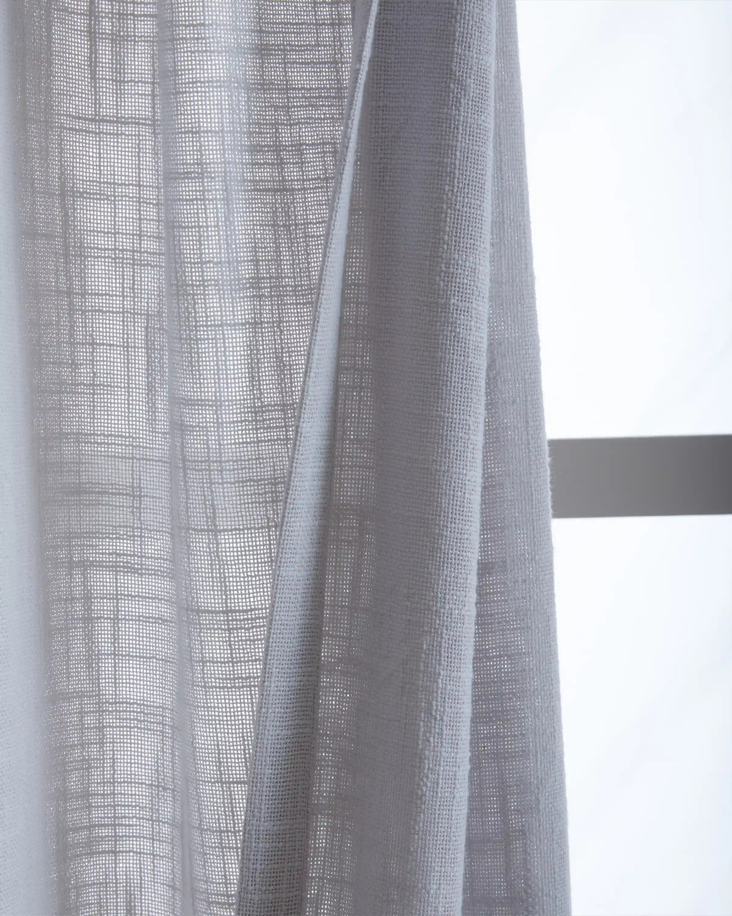 Cotton Sheer Curtain Set (Set of 2)