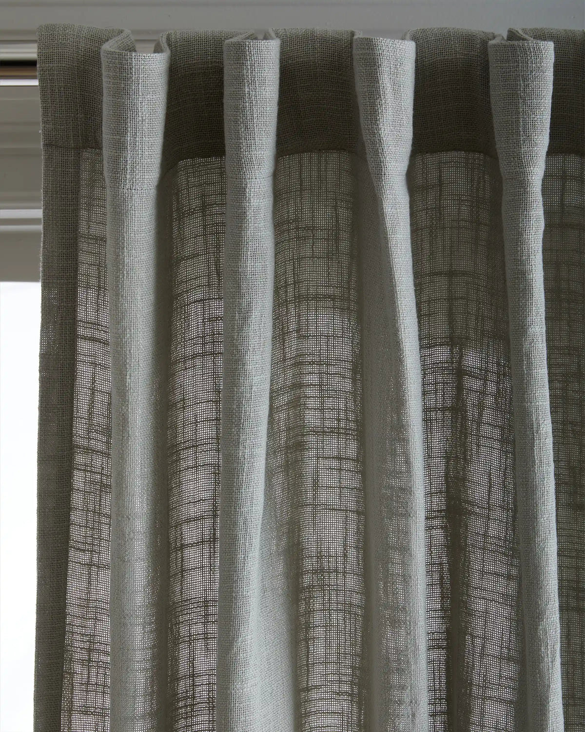 Cotton Sheer Curtain Set (Set of 2)