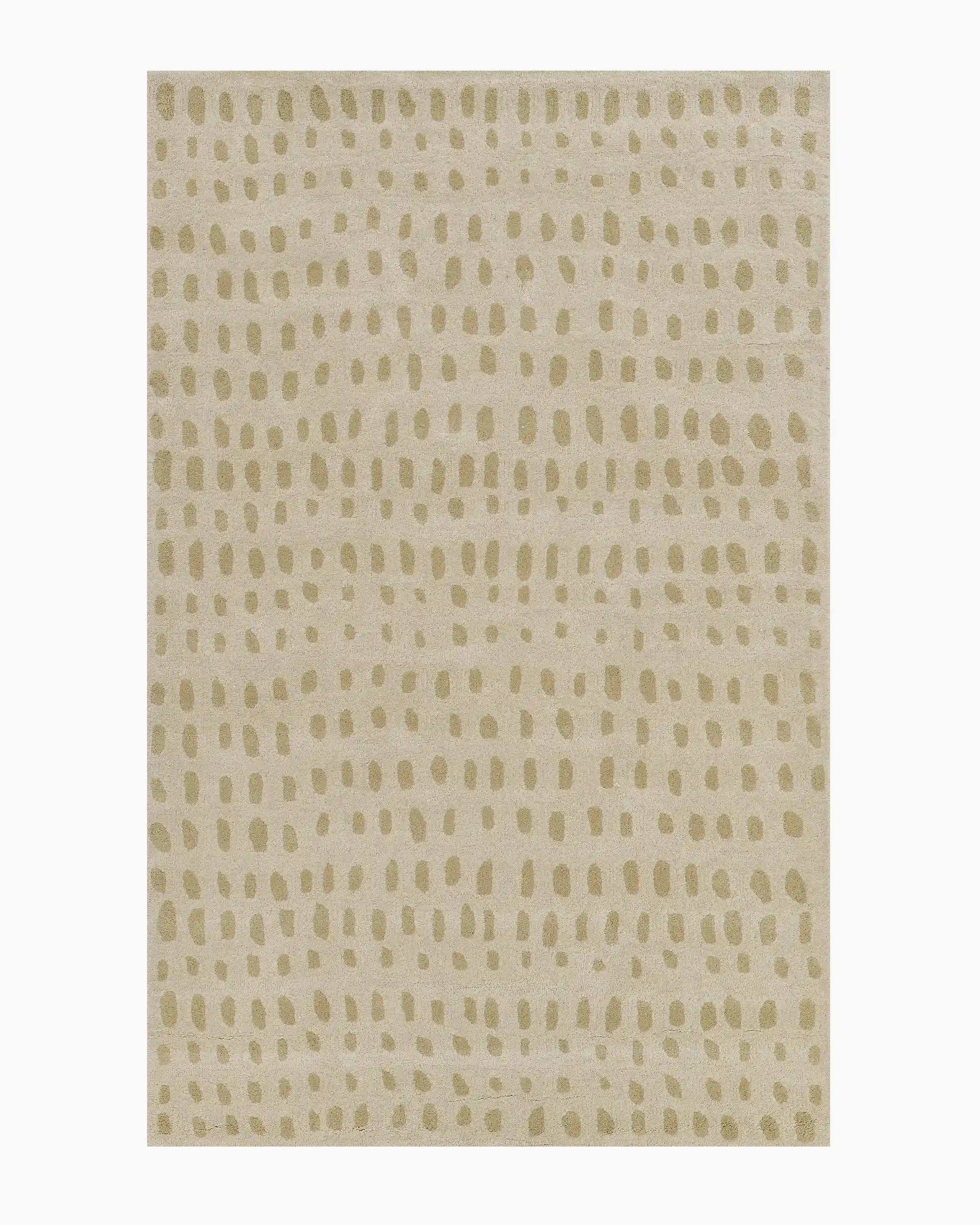 Painterly Dots Hand-Tufted Wool Rug