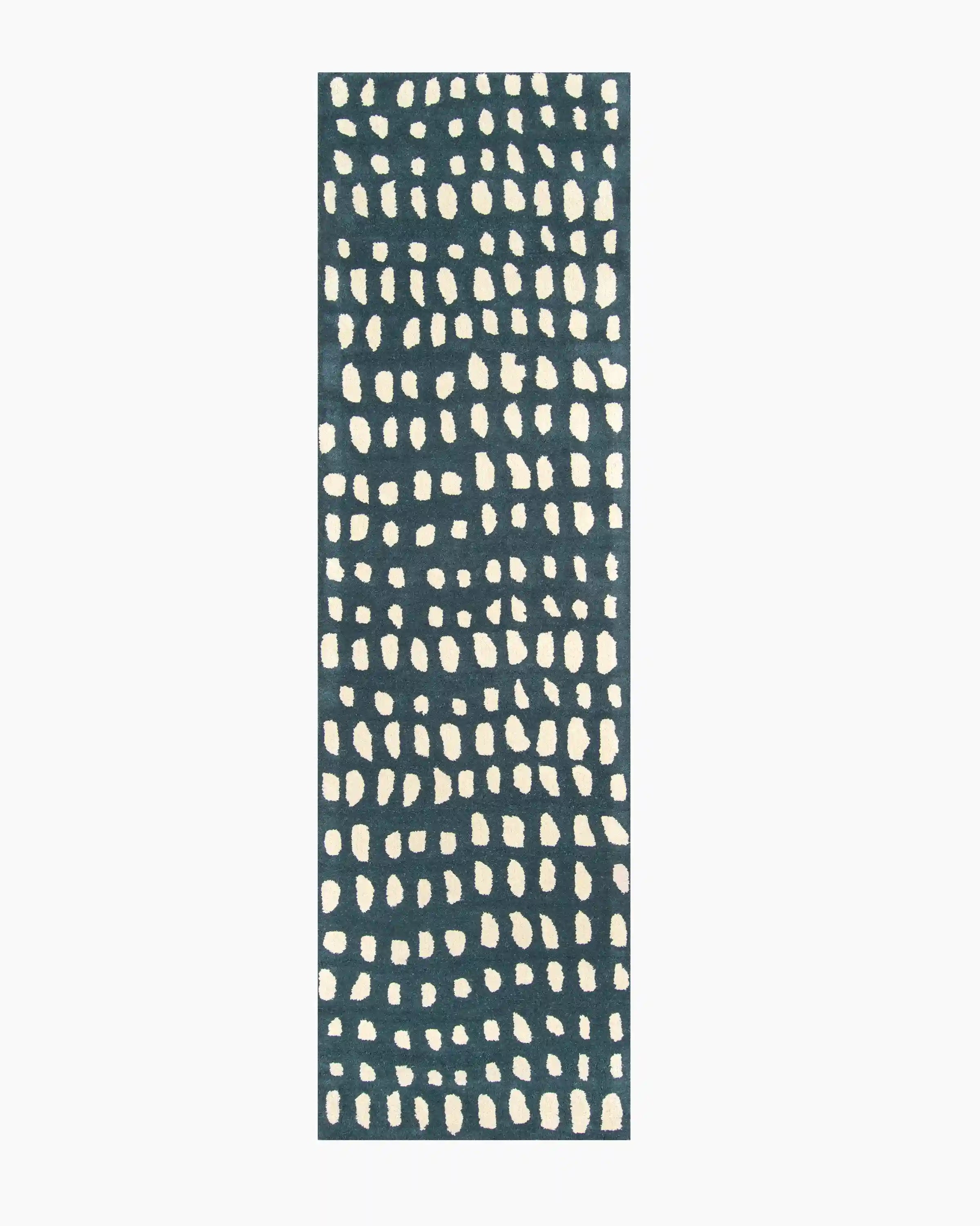 Painterly Dots Hand-Tufted Wool Rug