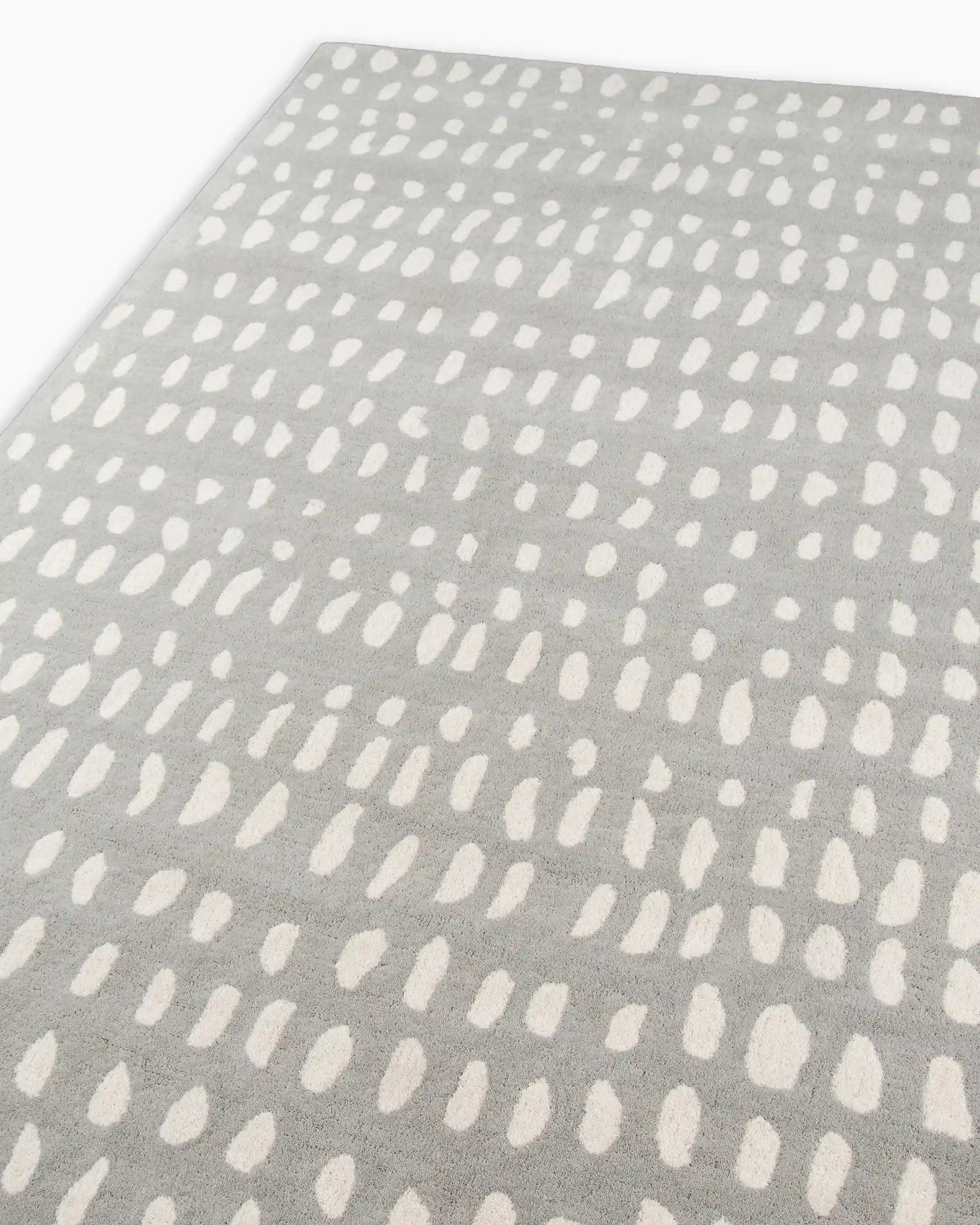 Painterly Dots Hand-Tufted Wool Rug