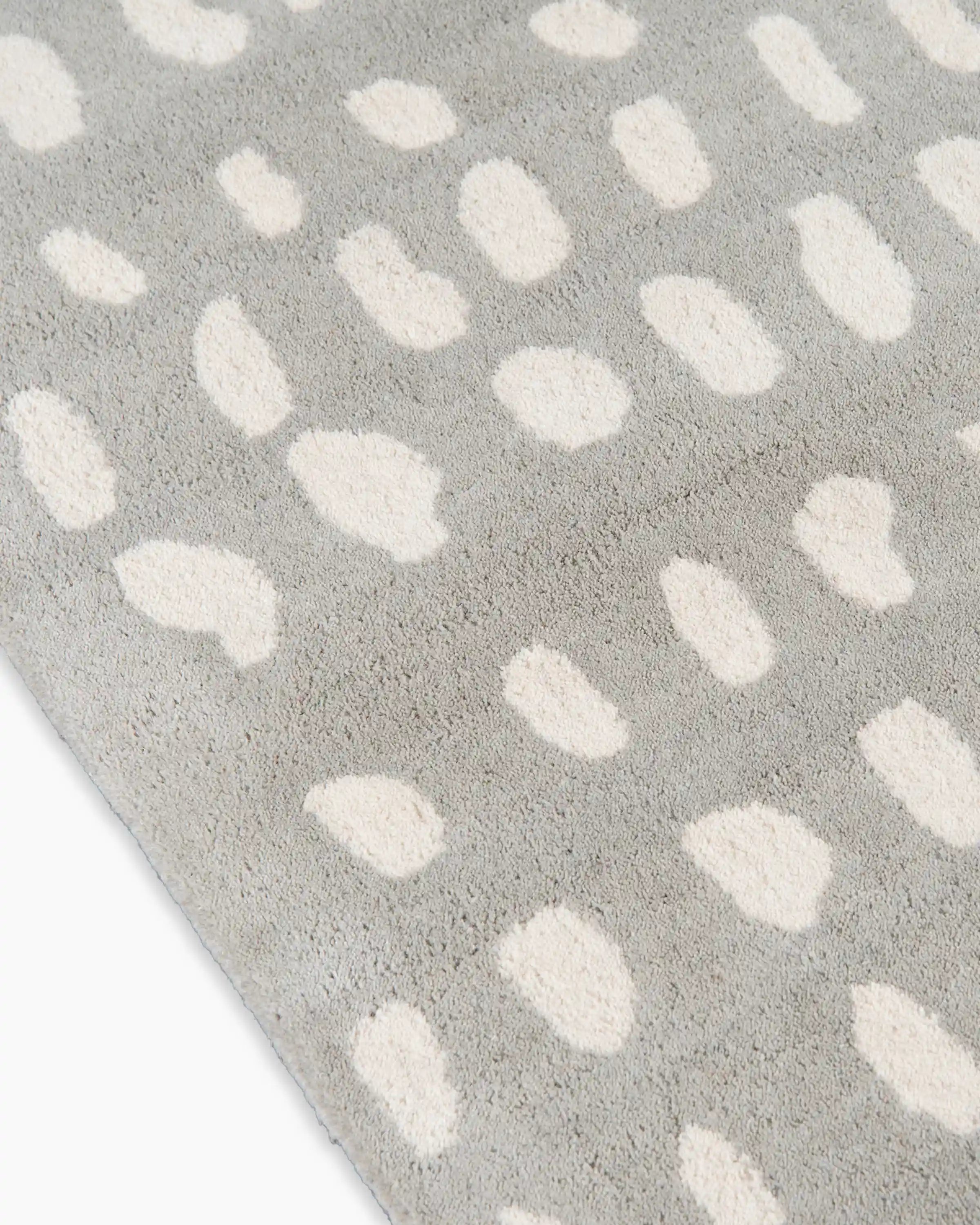 Painterly Dots Hand-Tufted Wool Rug