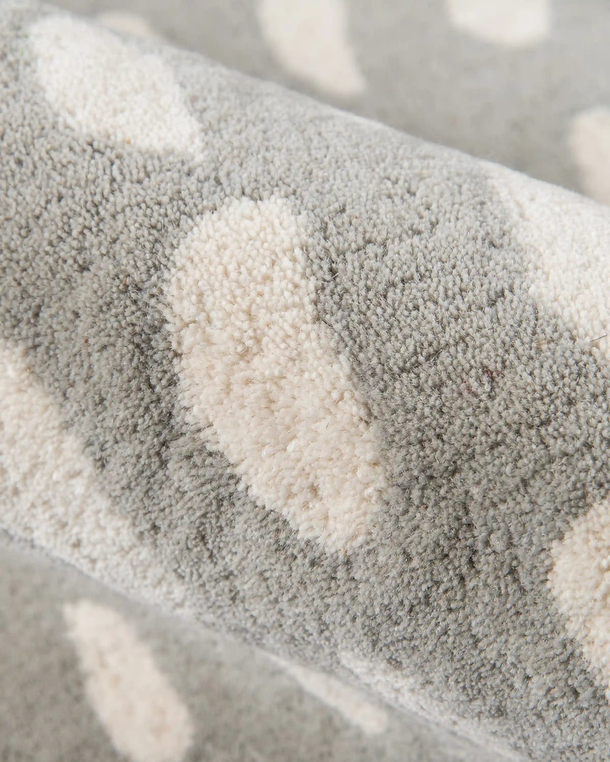 Painterly Dots Hand-Tufted Wool Rug