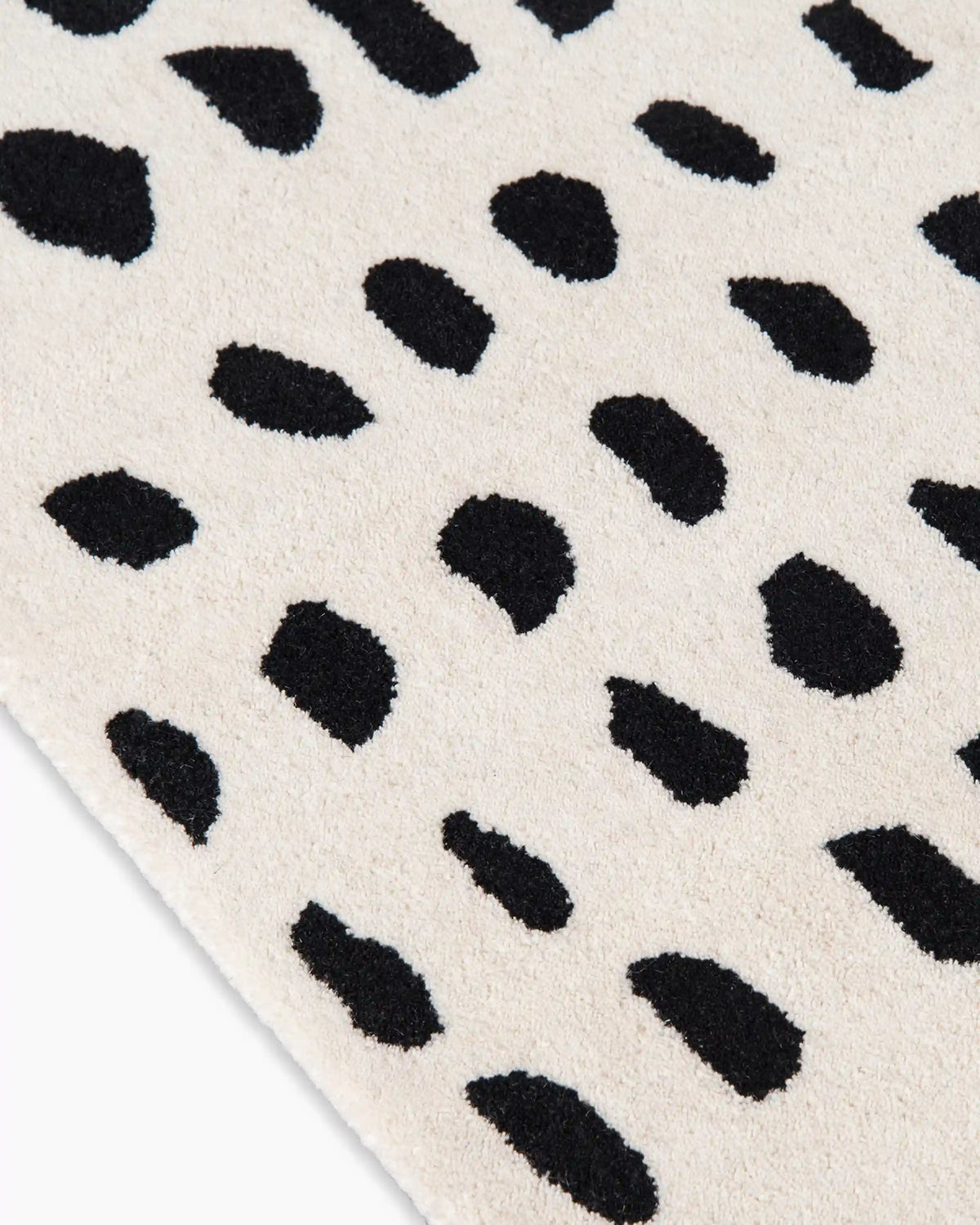 Painterly Dots Hand-Tufted Wool Rug
