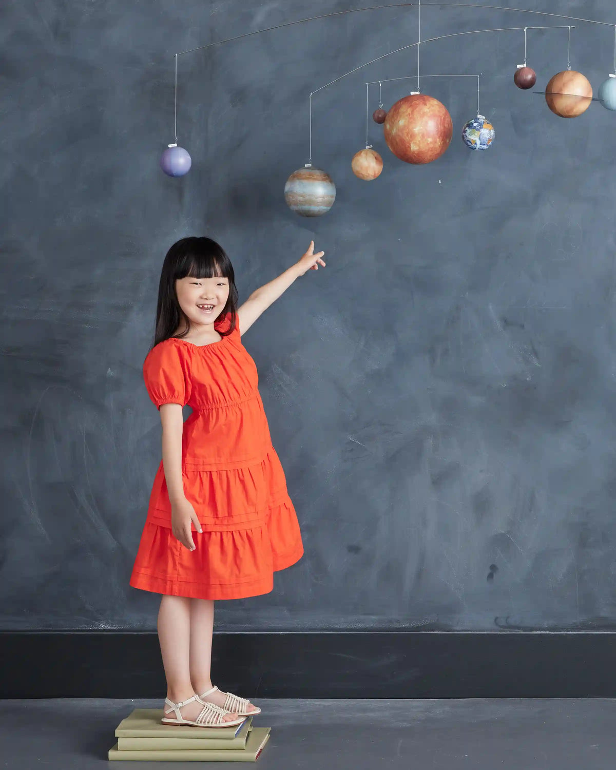 100% Organic Cotton Poplin Tiered Dress