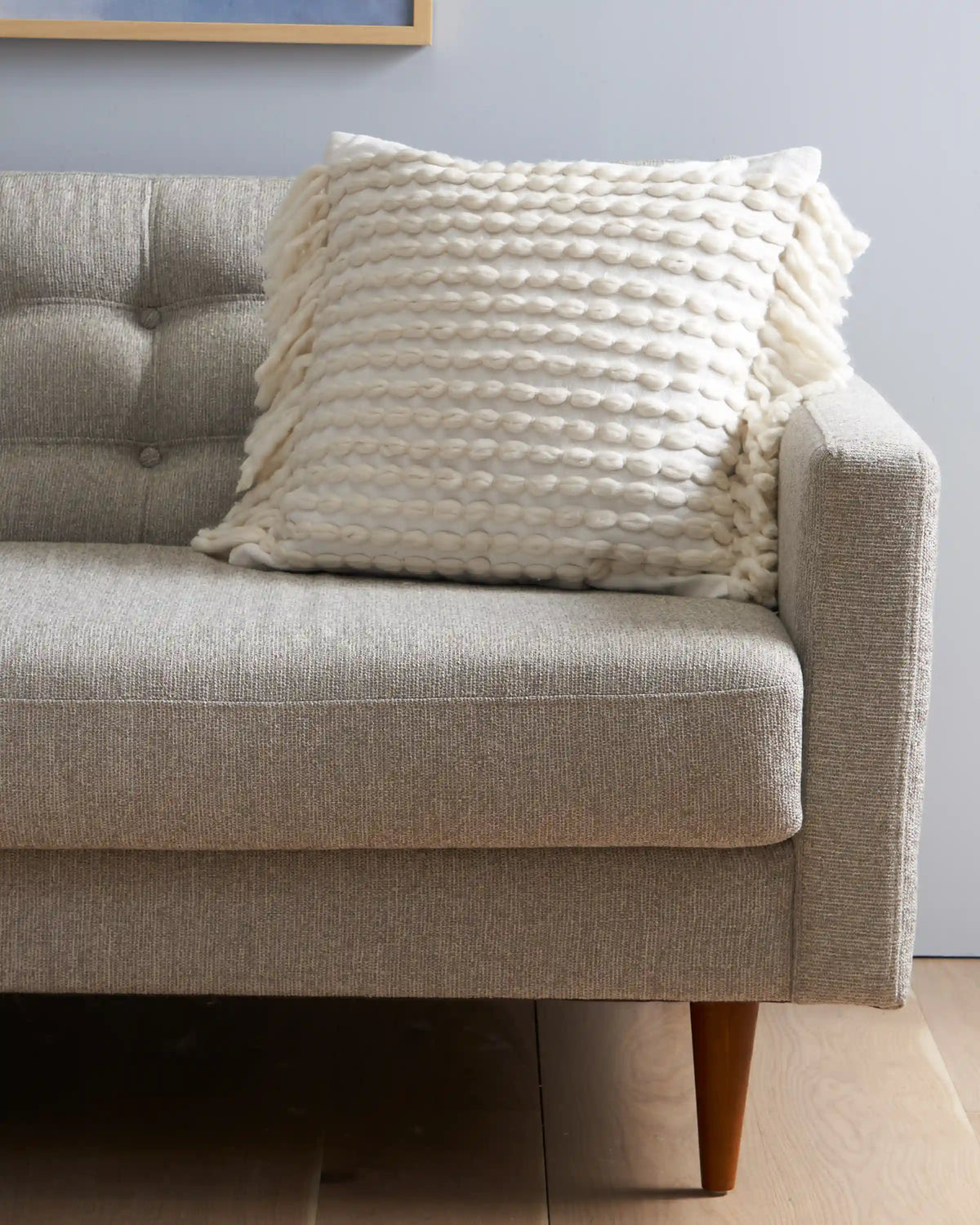 Dana Wool Fringe Pillow Cover (Set of 2)