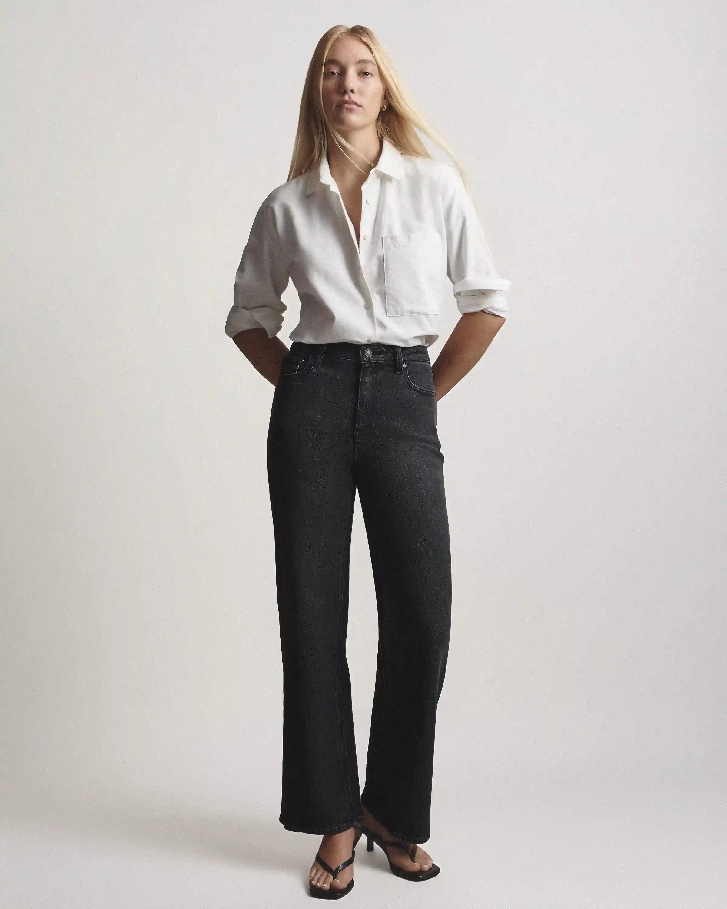 Organic Cotton Relaxed Oxford Shirt